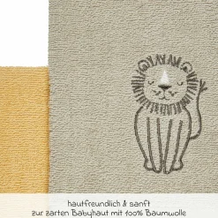 Waschhandschuh 2er Pack 21 x 15 cm - Löwe Leo