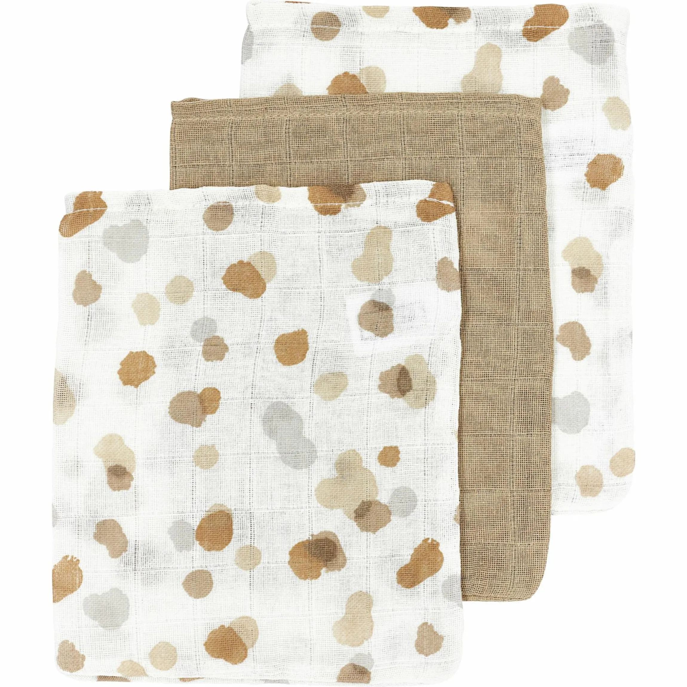 Waschhandschuh 3er Pack 20 x 17 cm - Stains - Sand