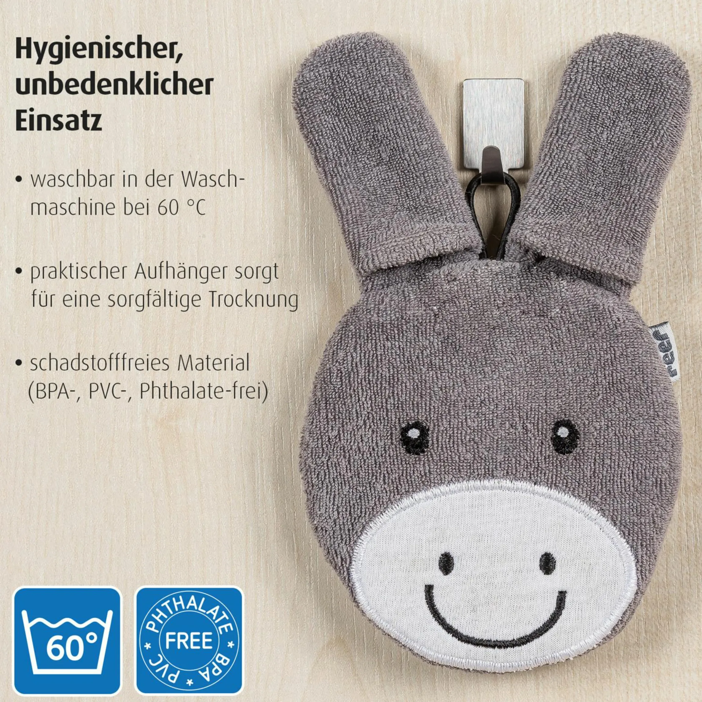 Waschpad BabyCare - Esel