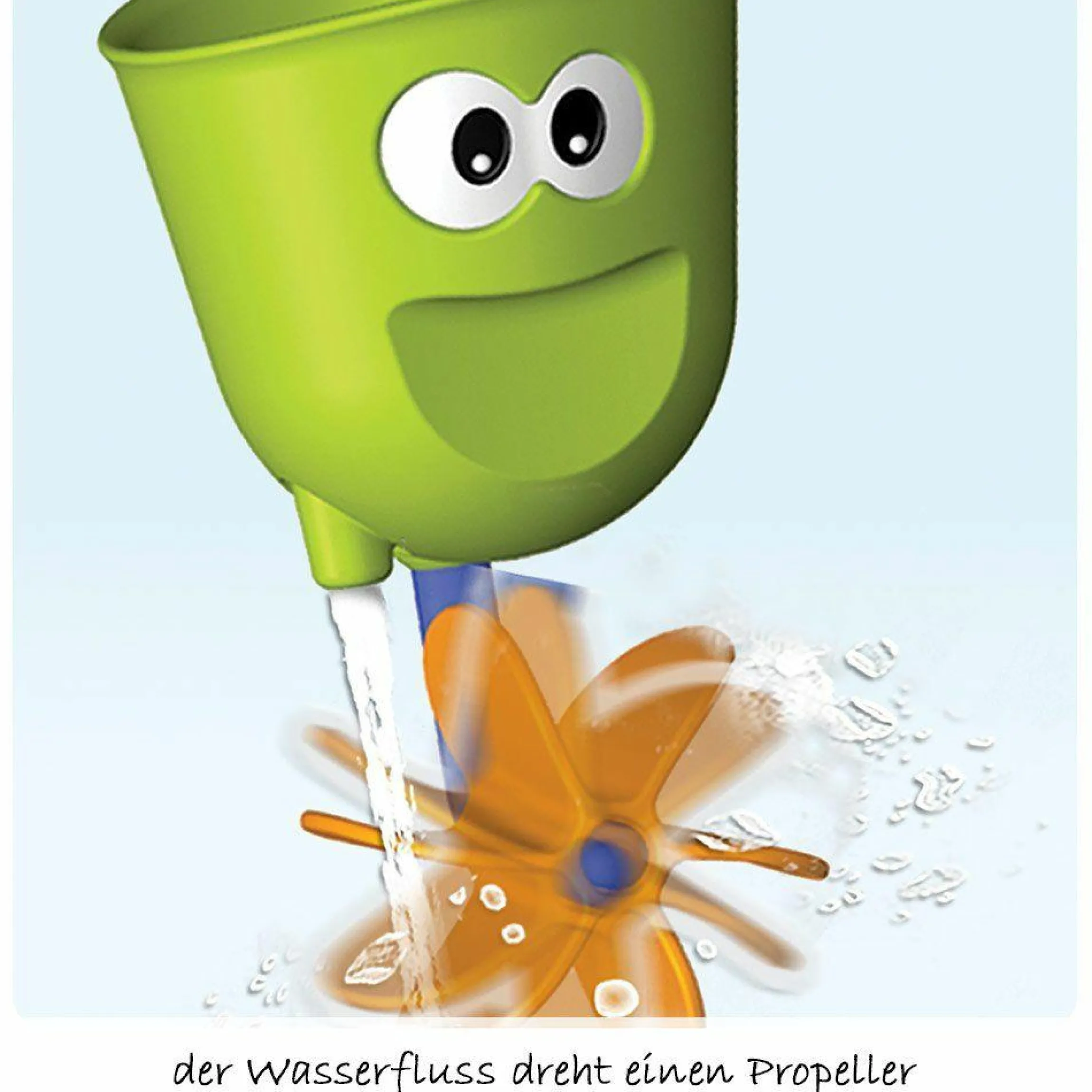 Wasserspiel Dusche