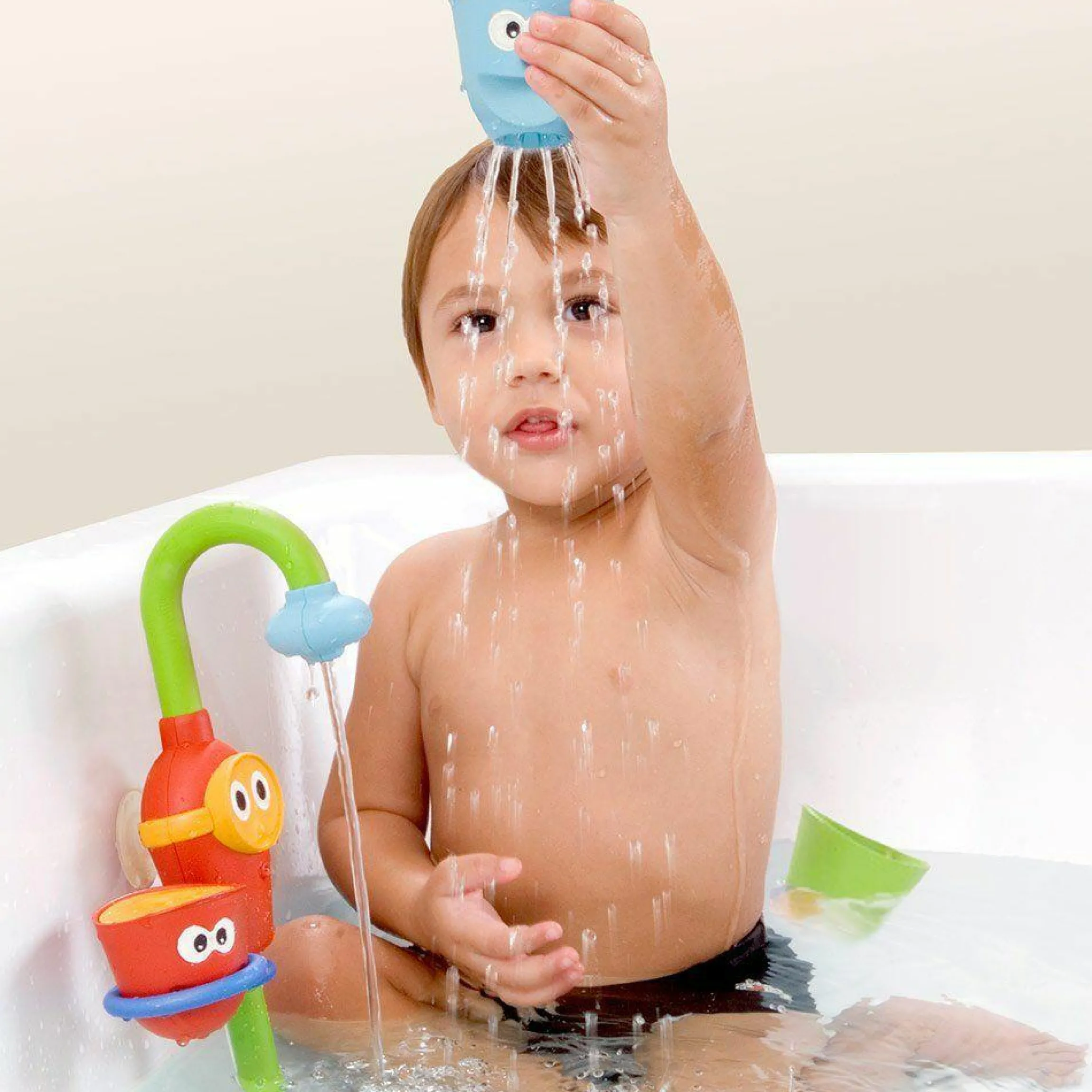 Wasserspiel Dusche