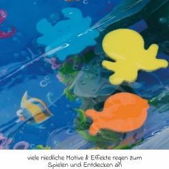 Wasserspielmatte Ocean mit aufblasbarem Rand 66 x 50 cm - Ocean