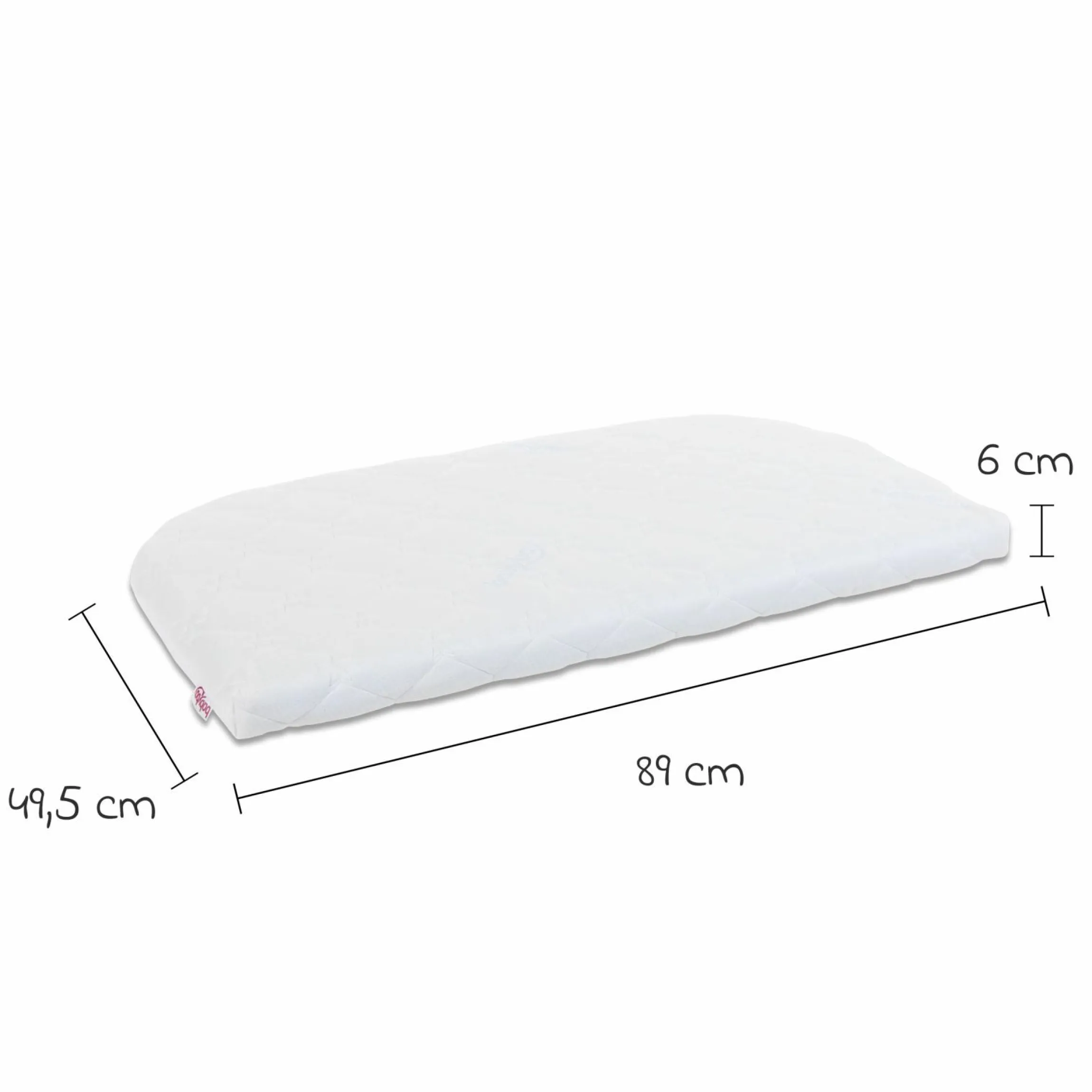 Wechselbezug Premium für Matratze Medicott extraluftig 3D Mesh für Beistellbett Maxi, Boxspring, Comfort Plus - Weiß - Kollektion 2024