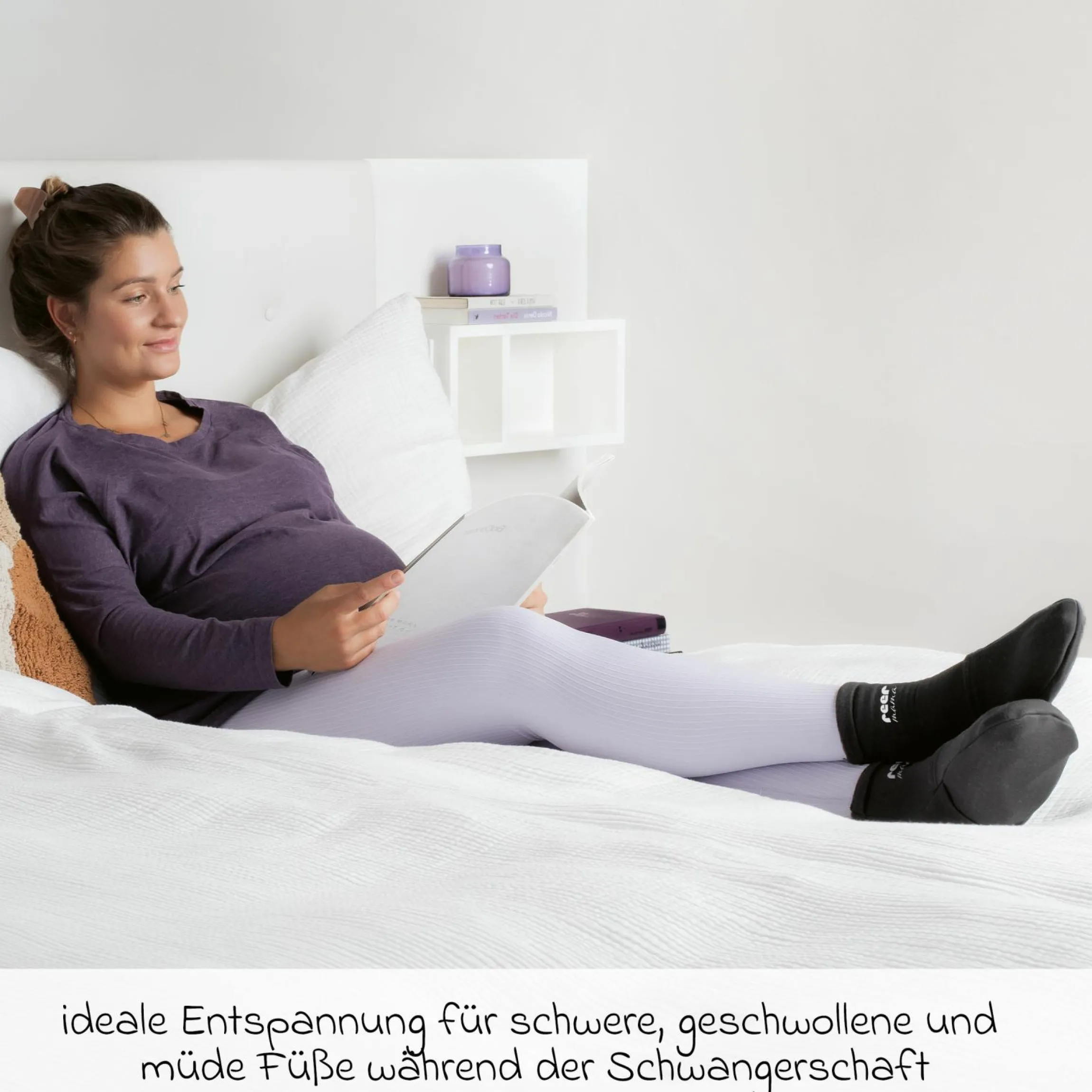 Wellness-Kühlsocken Mama mit herausnehmbaren Kühl-Pads - Kollektion 2024