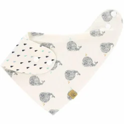 Wende-Bandana aus Bio-Baumwolle - Little Water Whale