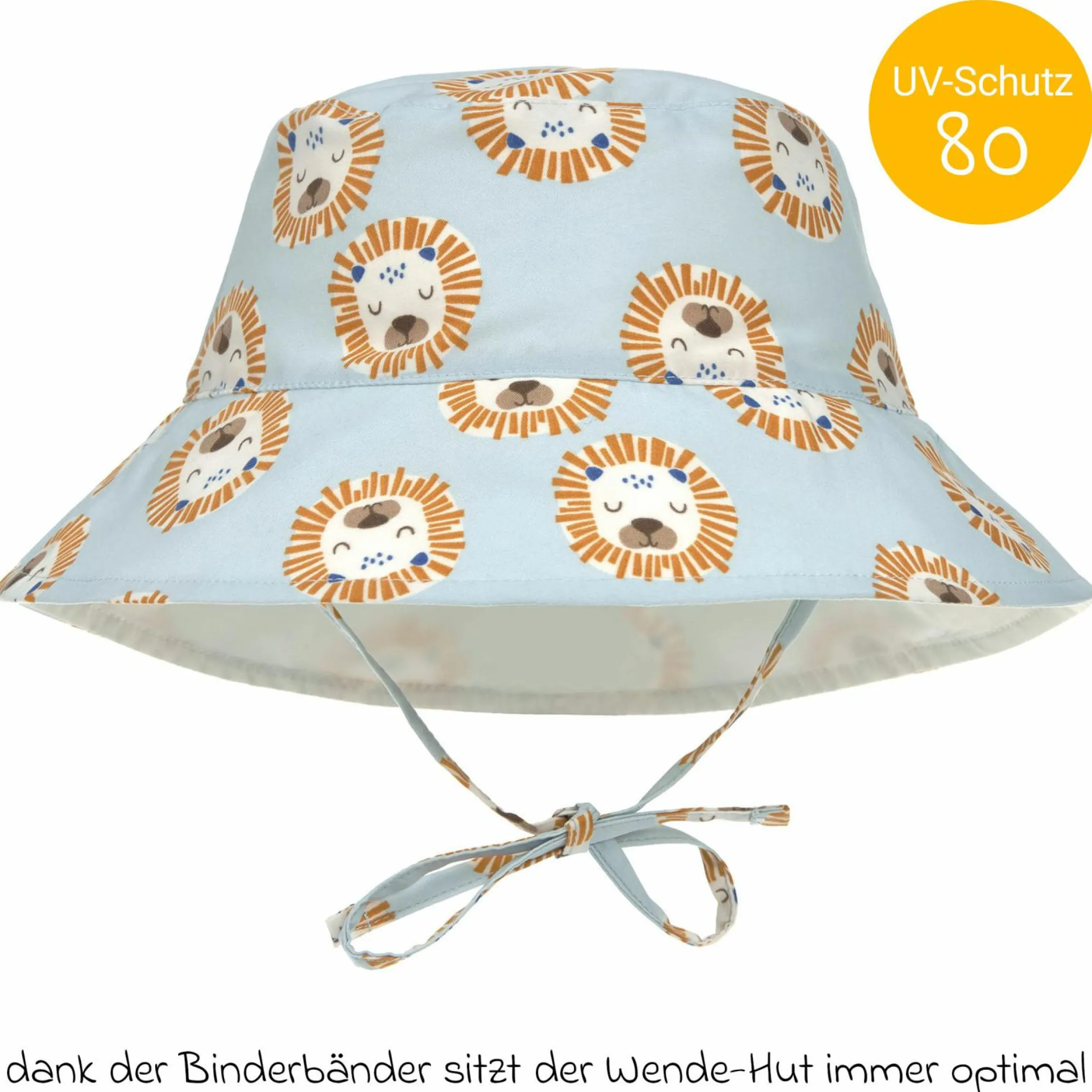 Wende-Hut LSF Sun Protection Bucket Hat - Lion Powder Blue - Gr. 43/45