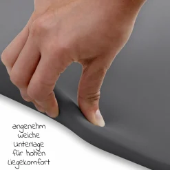 Wickelauflage Change N Clean rutschfest & abwaschbar - Anthracite