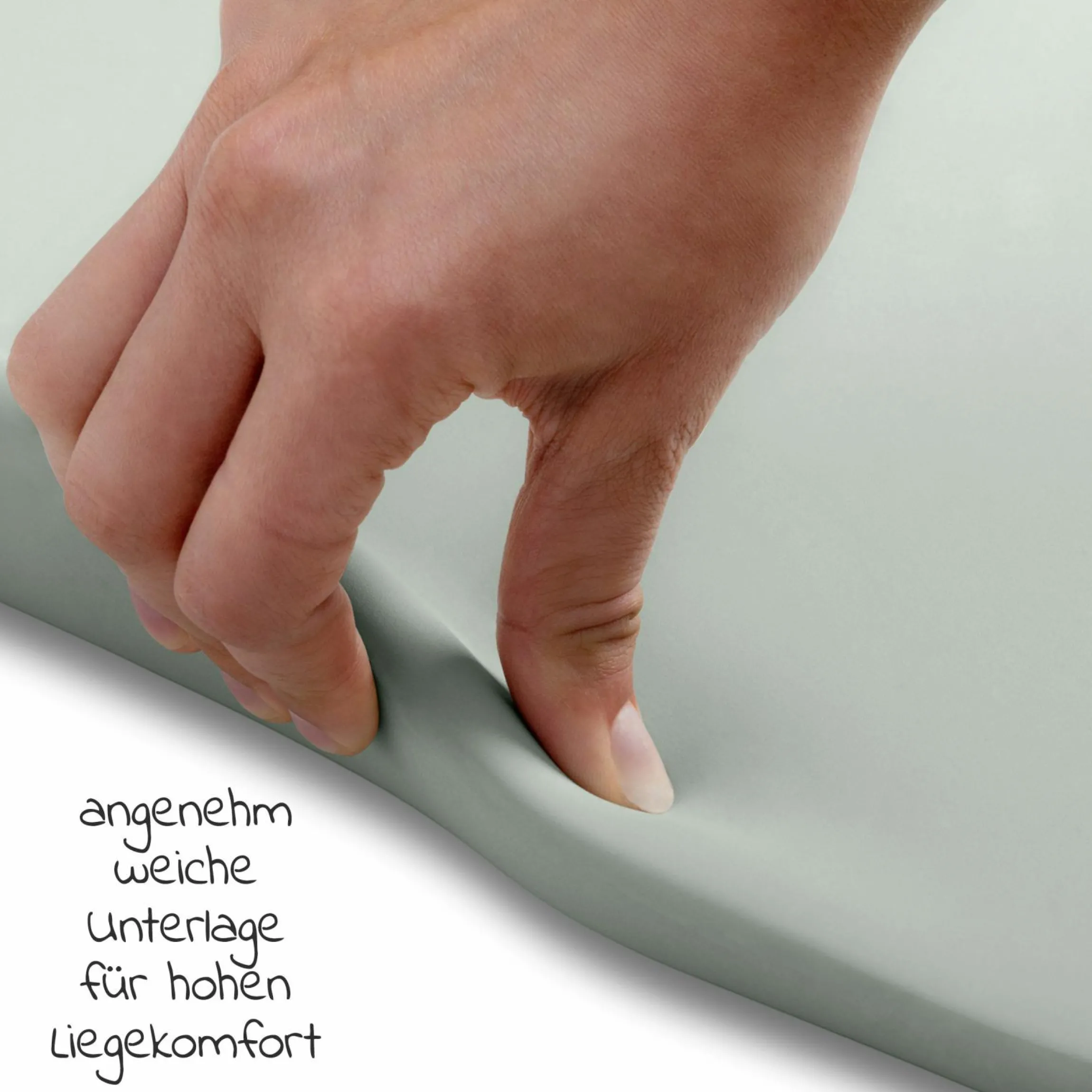 Wickelauflage Change N Clean rutschfest & abwaschbar - Sage