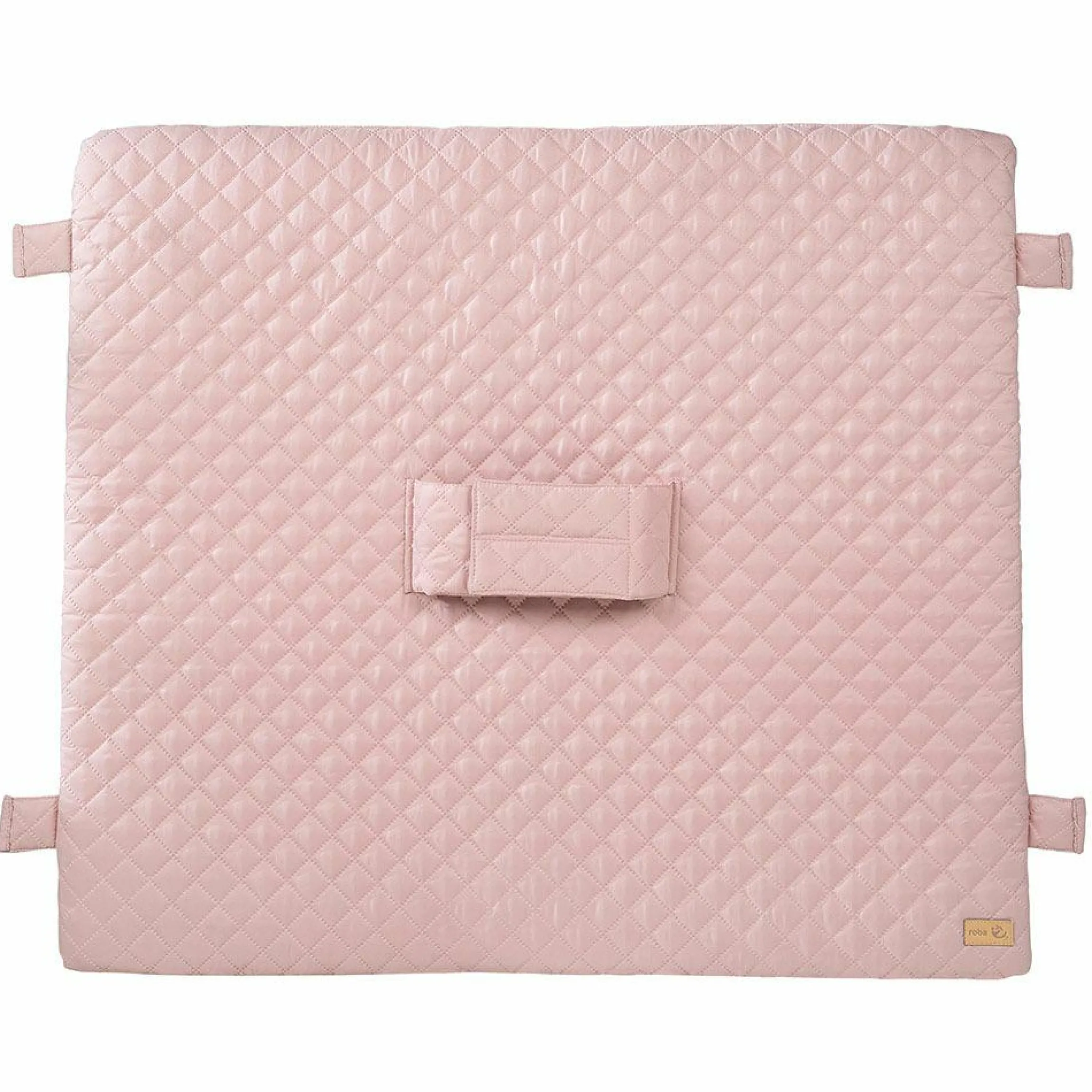 Wickelauflage mit Haltegurt 75 x 85 cm - Roba Style Lily - Rosa Mauve