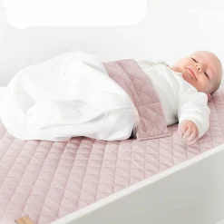 Wickelauflage mit Haltegurt 75 x 85 cm - Roba Style Lily - Rosa Mauve