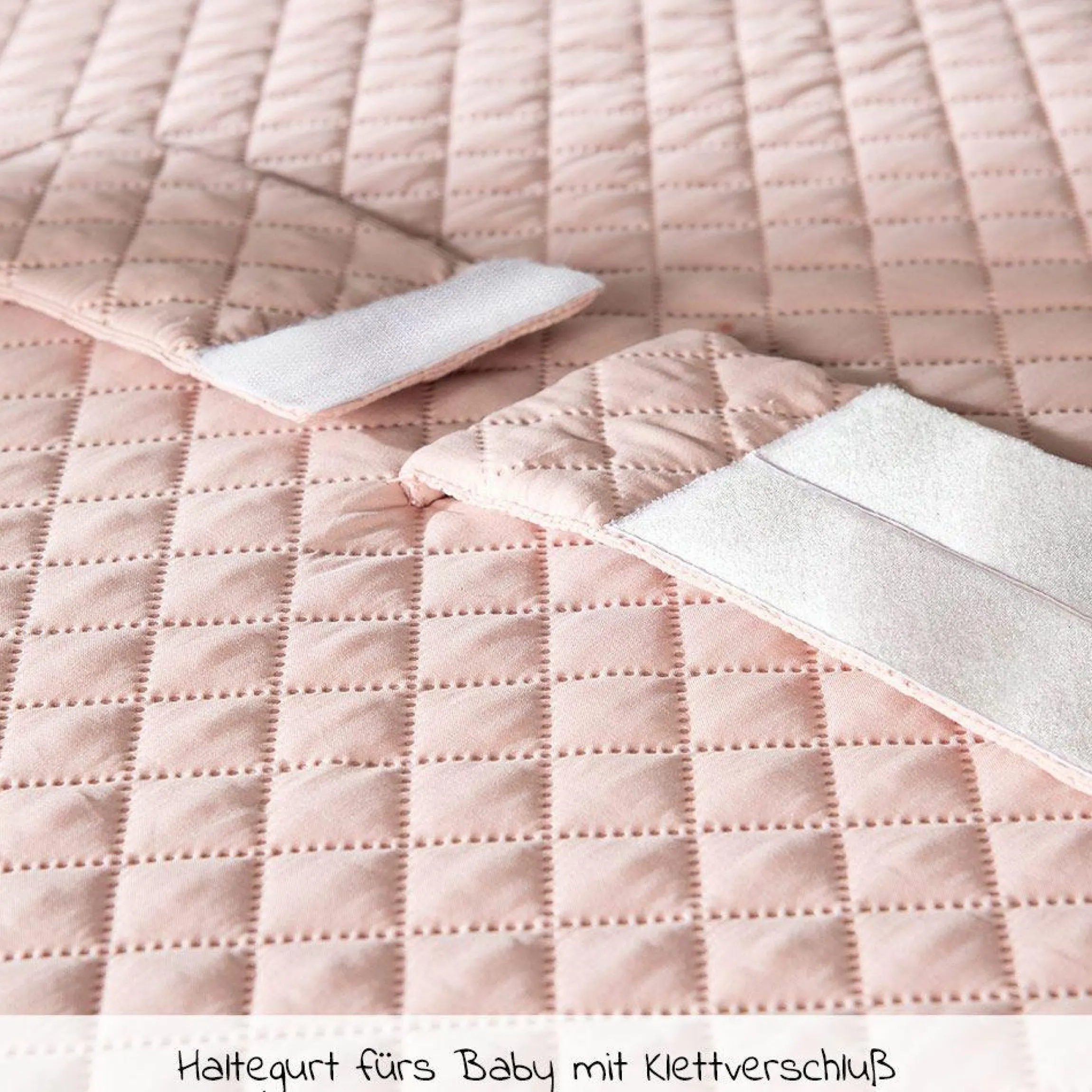 Wickelauflage mit Haltegurt 75 x 85 cm - Roba Style Lily - Rosa Mauve