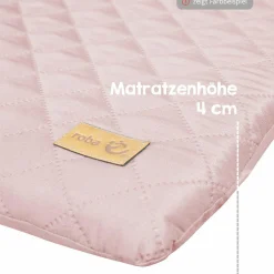 Wickelauflage mit Haltegurt 75 x 85 cm - Roba Style Sammy - Silbergrau
