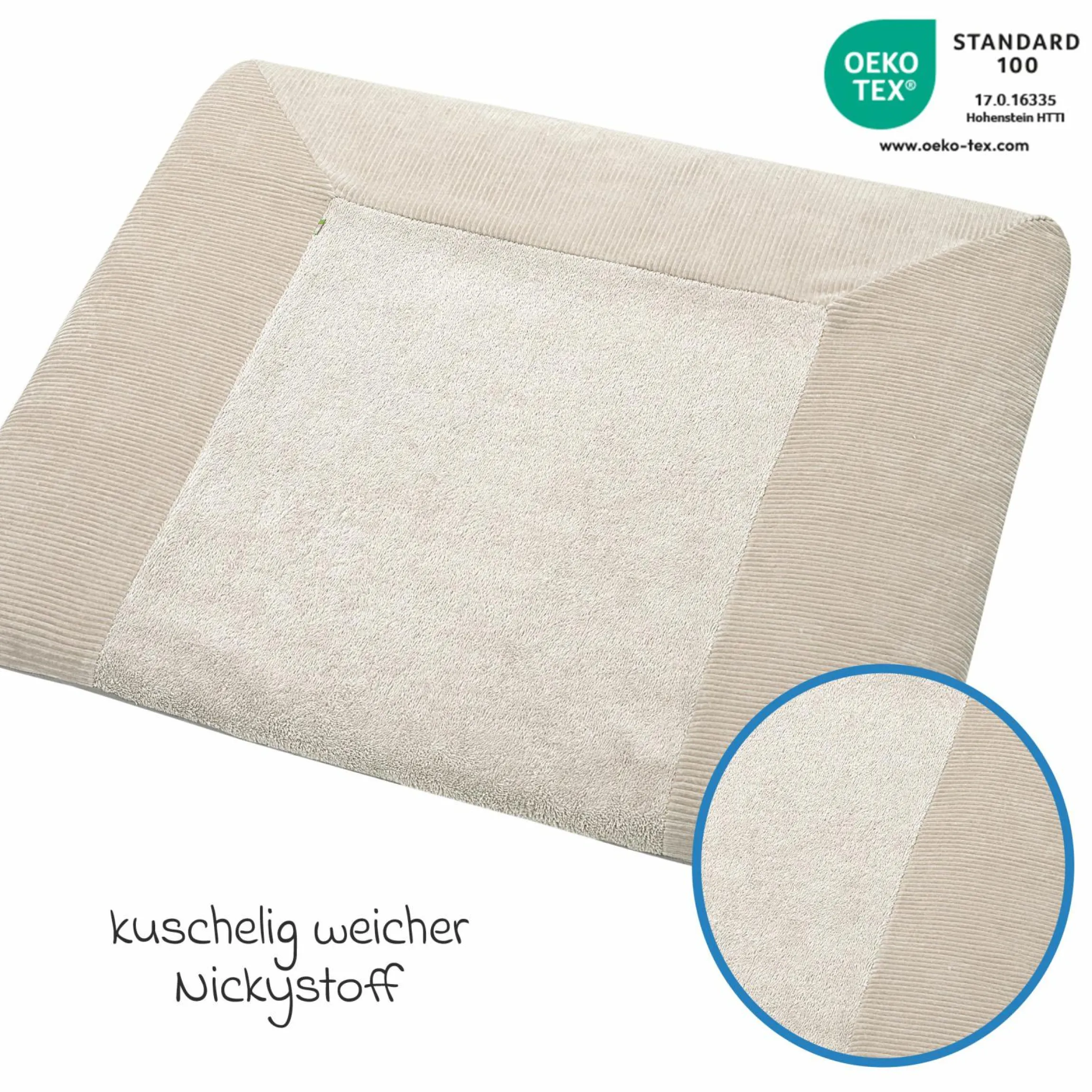 Wickelauflage Nicky 78 x 87 cm - Marokko - Kollektion 2024