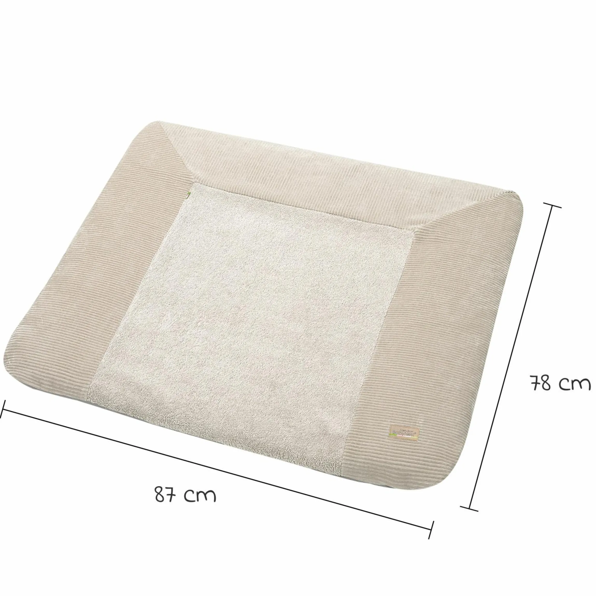 Wickelauflage Nicky 78 x 87 cm - Marokko - Kollektion 2024
