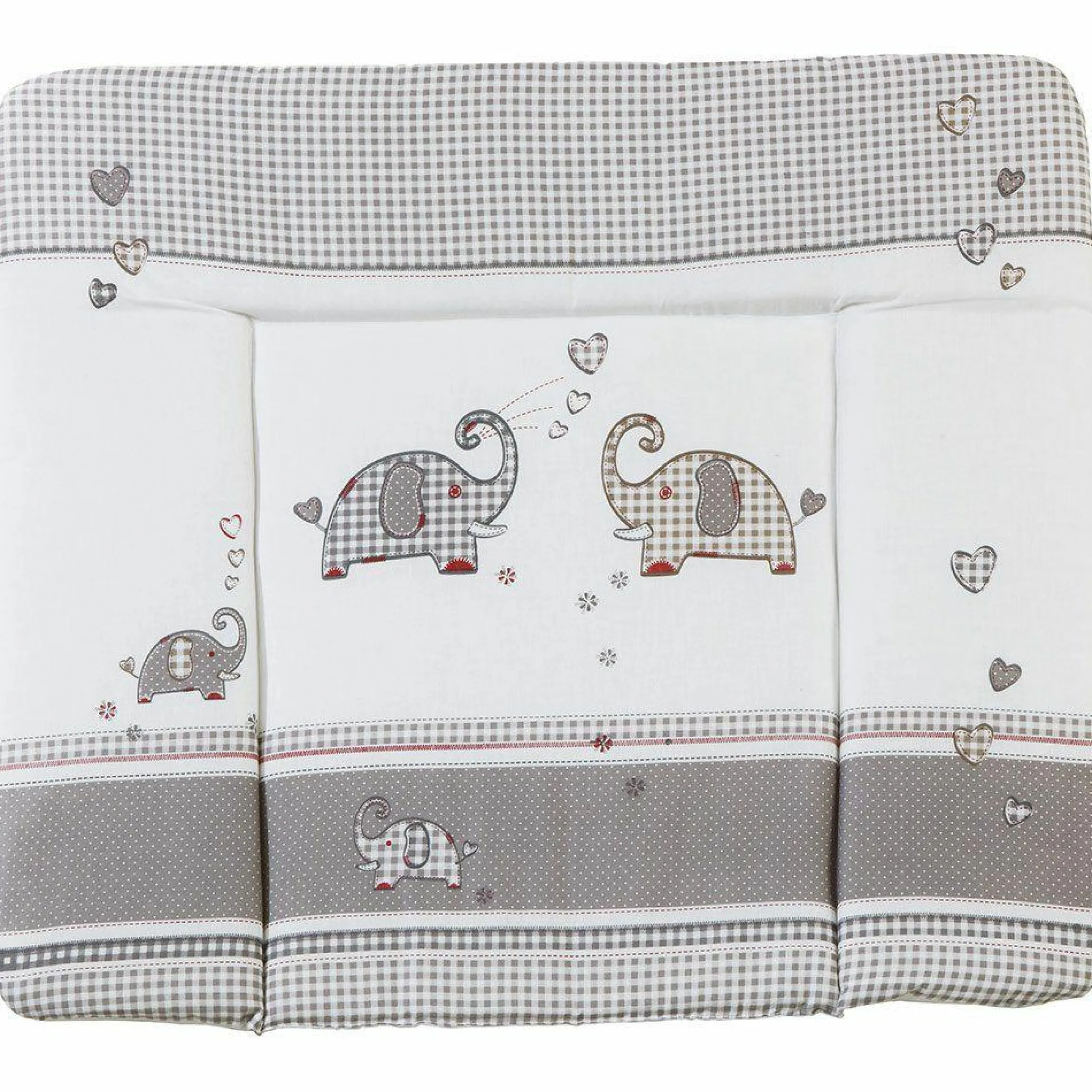 Wickelauflage Soft - Jumbotwins - Grau