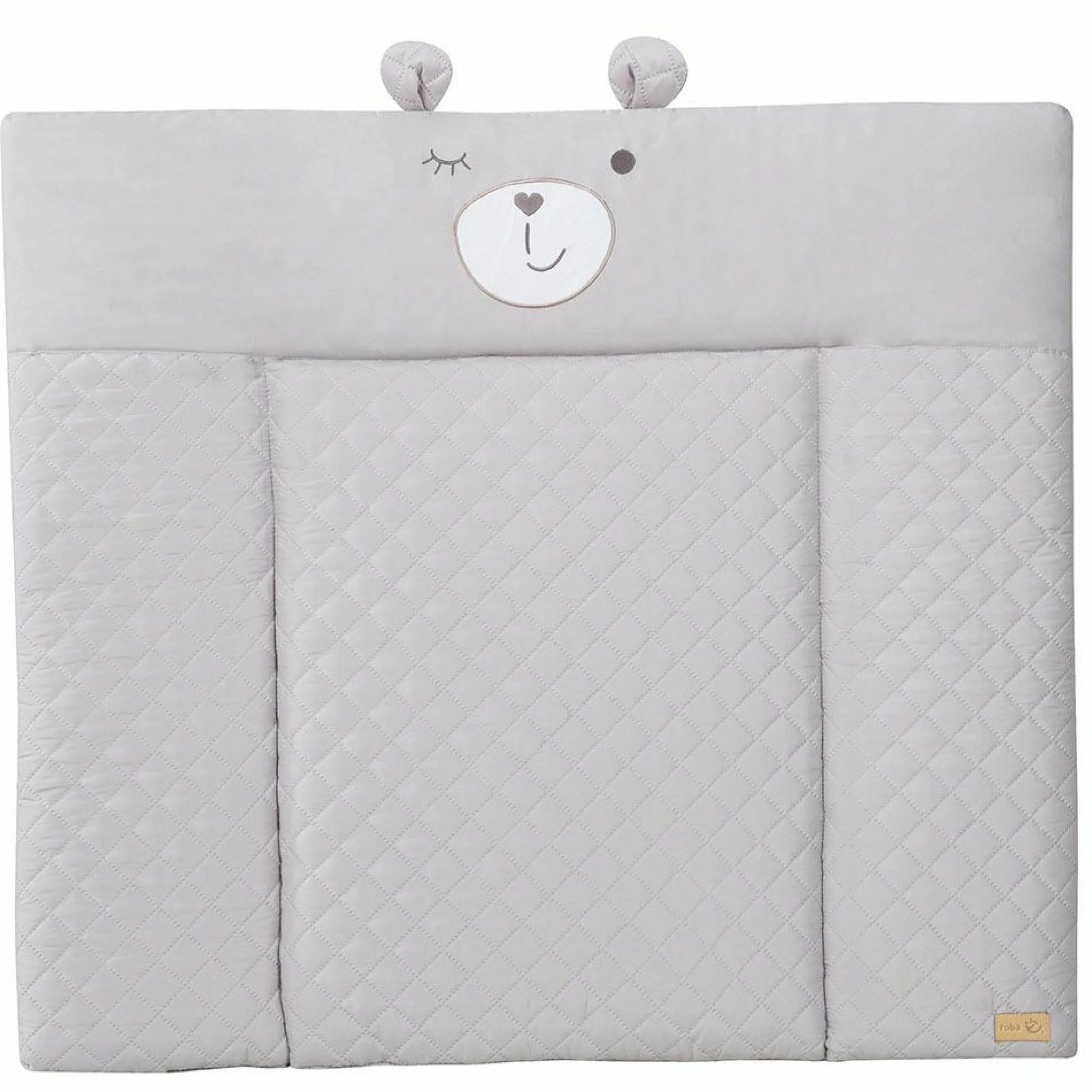 Wickelauflage Soft 75 x 85 cm - Roba Style Sammy - Silbergrau