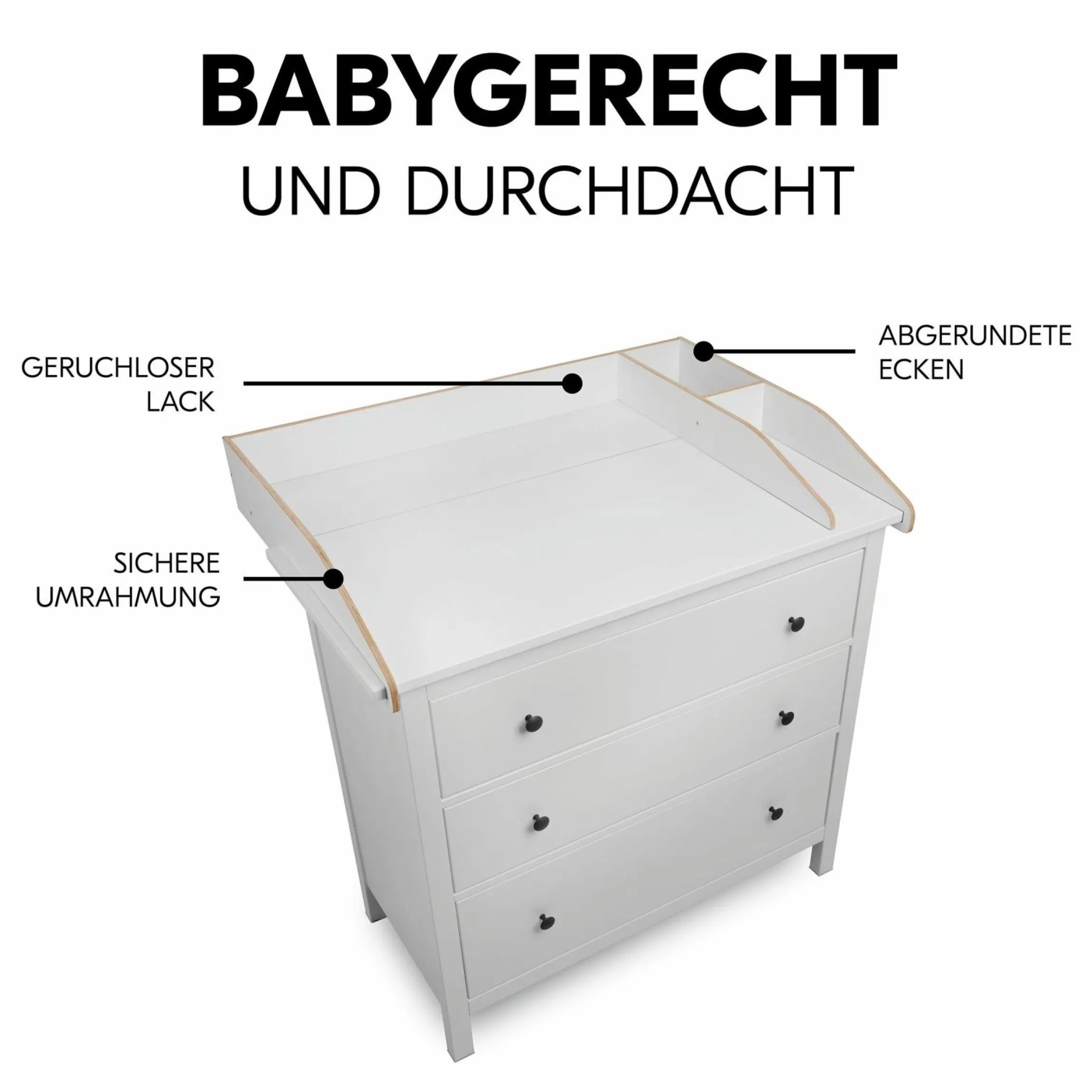 Wickelaufsatz Combine N Change für Kommoden