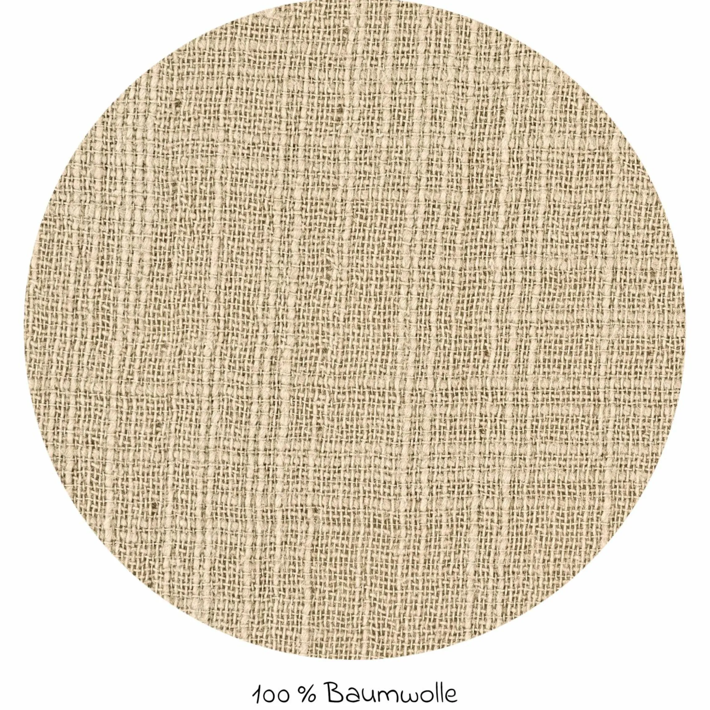 Wickeldecke / Einschlagdecke für Babyschale 110 x 110 cm - Slub Muslin