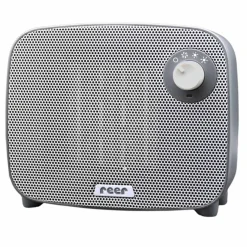 Wickelheizstrahler / Heizlüfter 3in1 FeelWell Air - mit Kühlfunktion - Grau Weiß