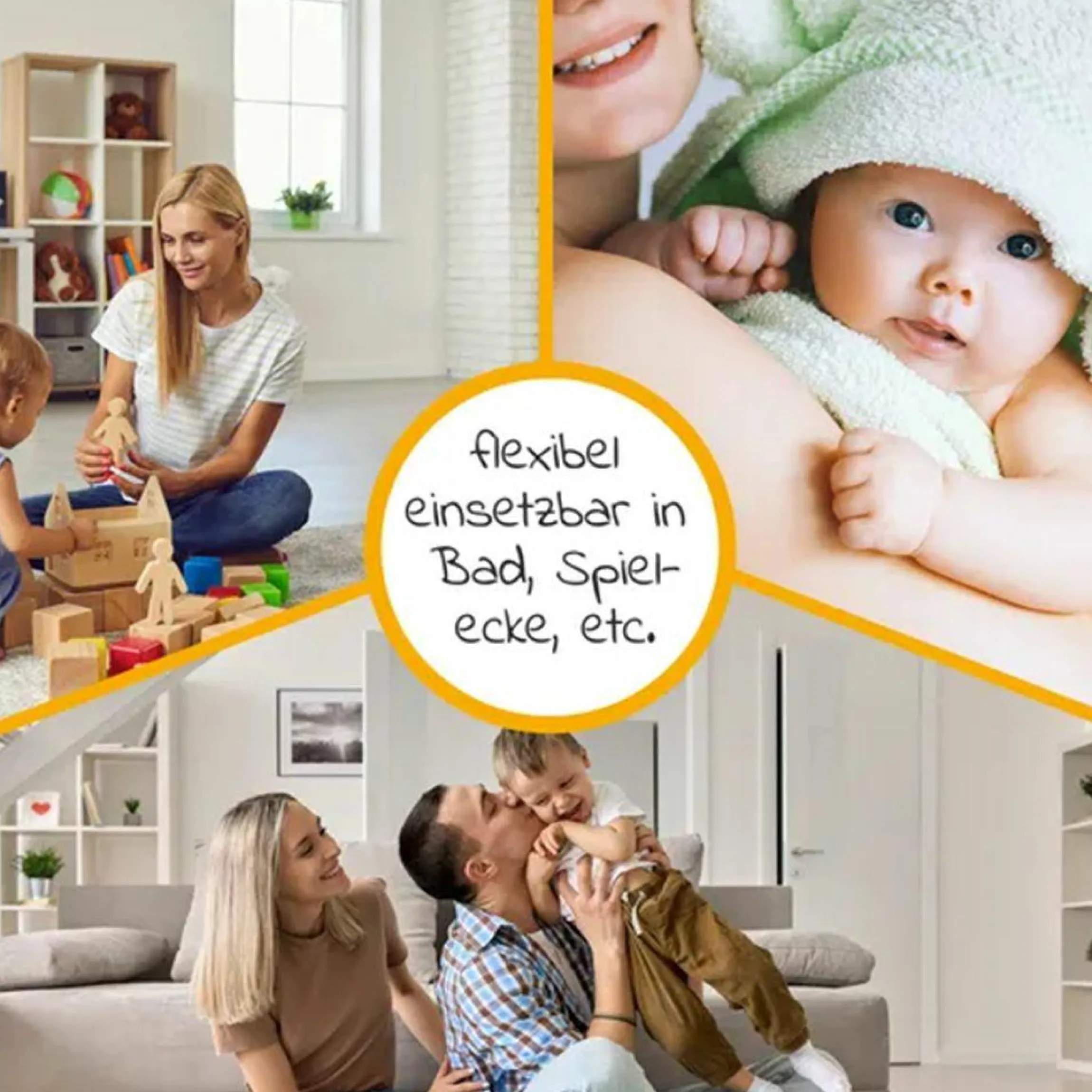 Wickelheizstrahler / Heizlüfter 3in1 FeelWell Air - mit Kühlfunktion - Grau Weiß