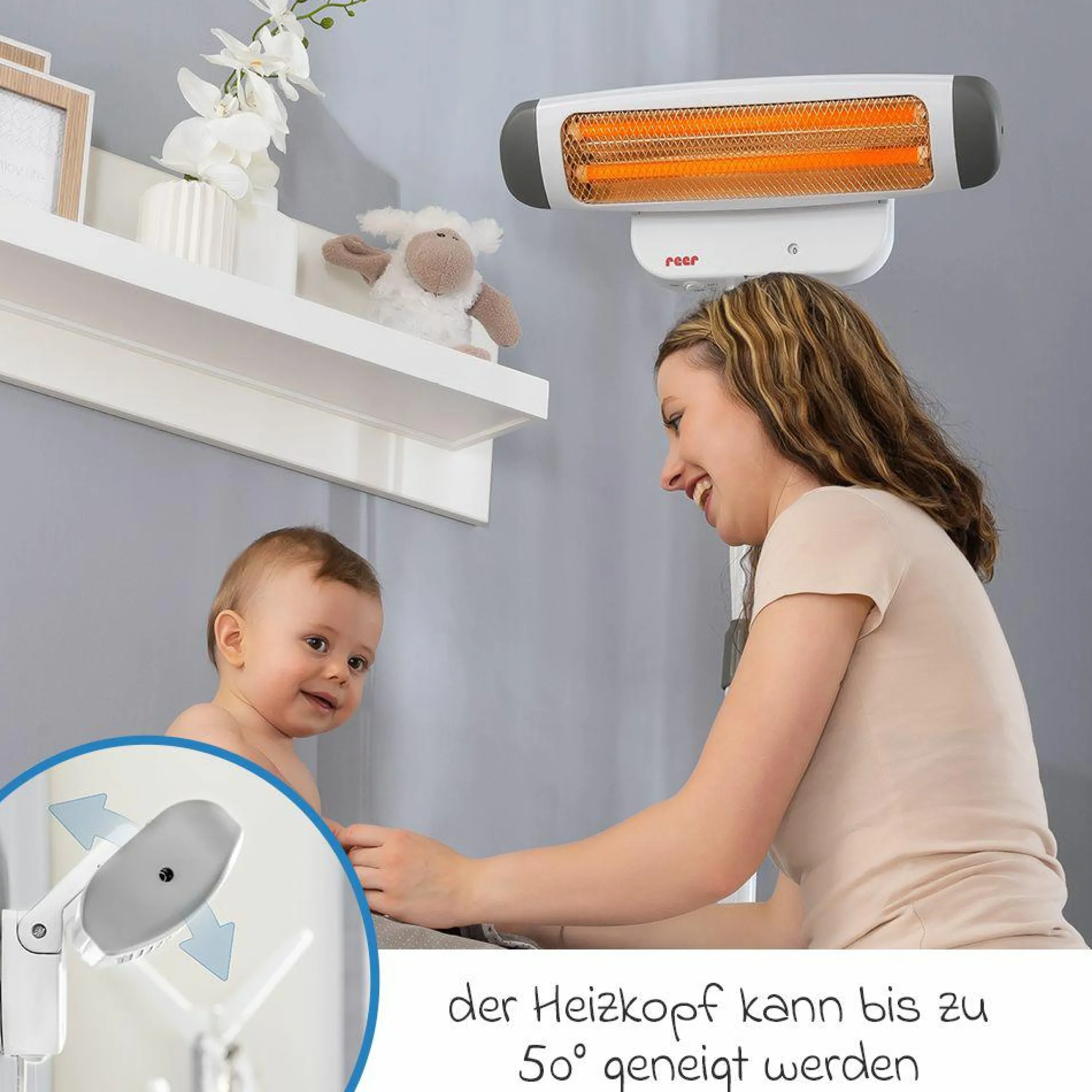 Wickelheizstrahler 2 in 1 FeelWell