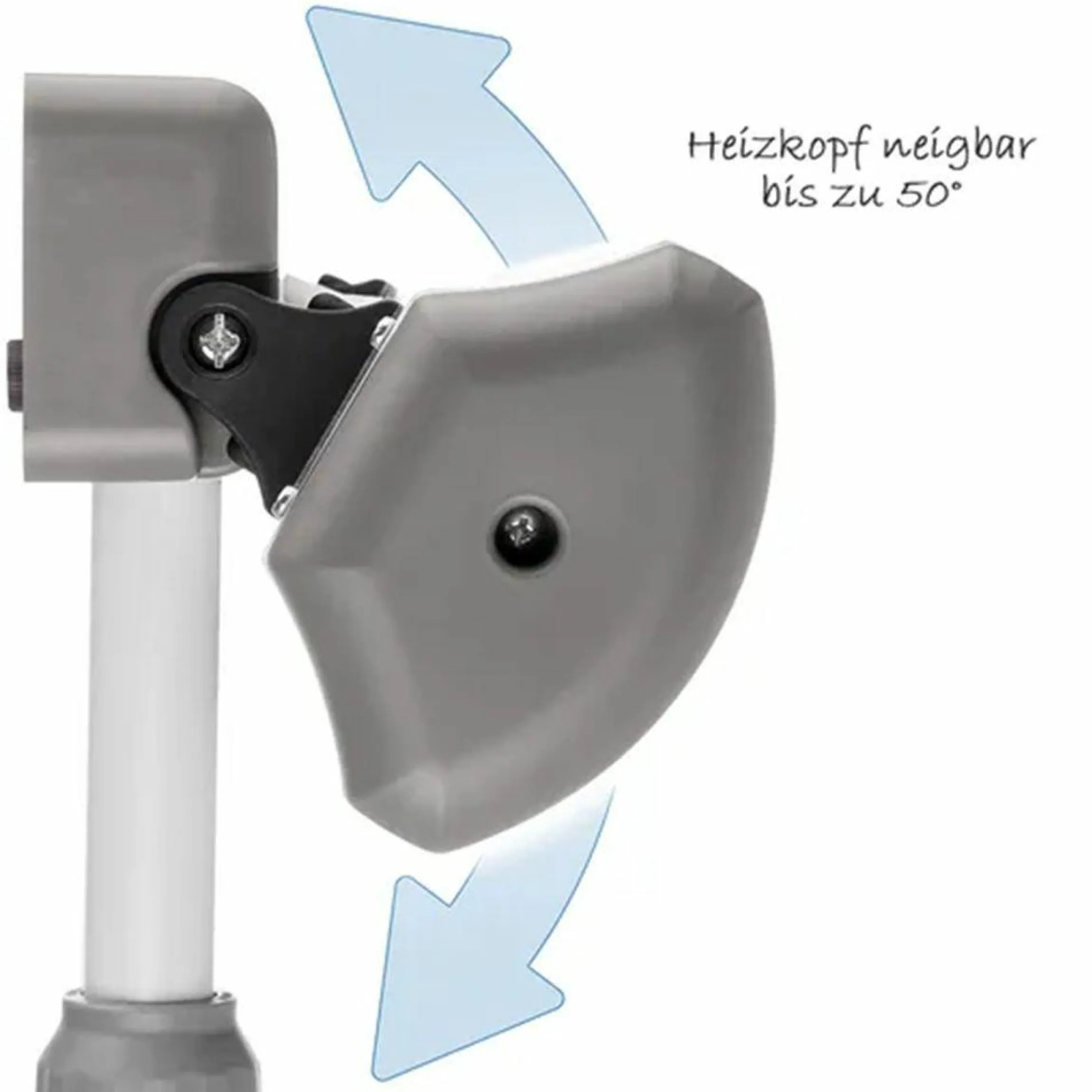 Wickelheizstrahler Easy Heat Flex mit Standfuß