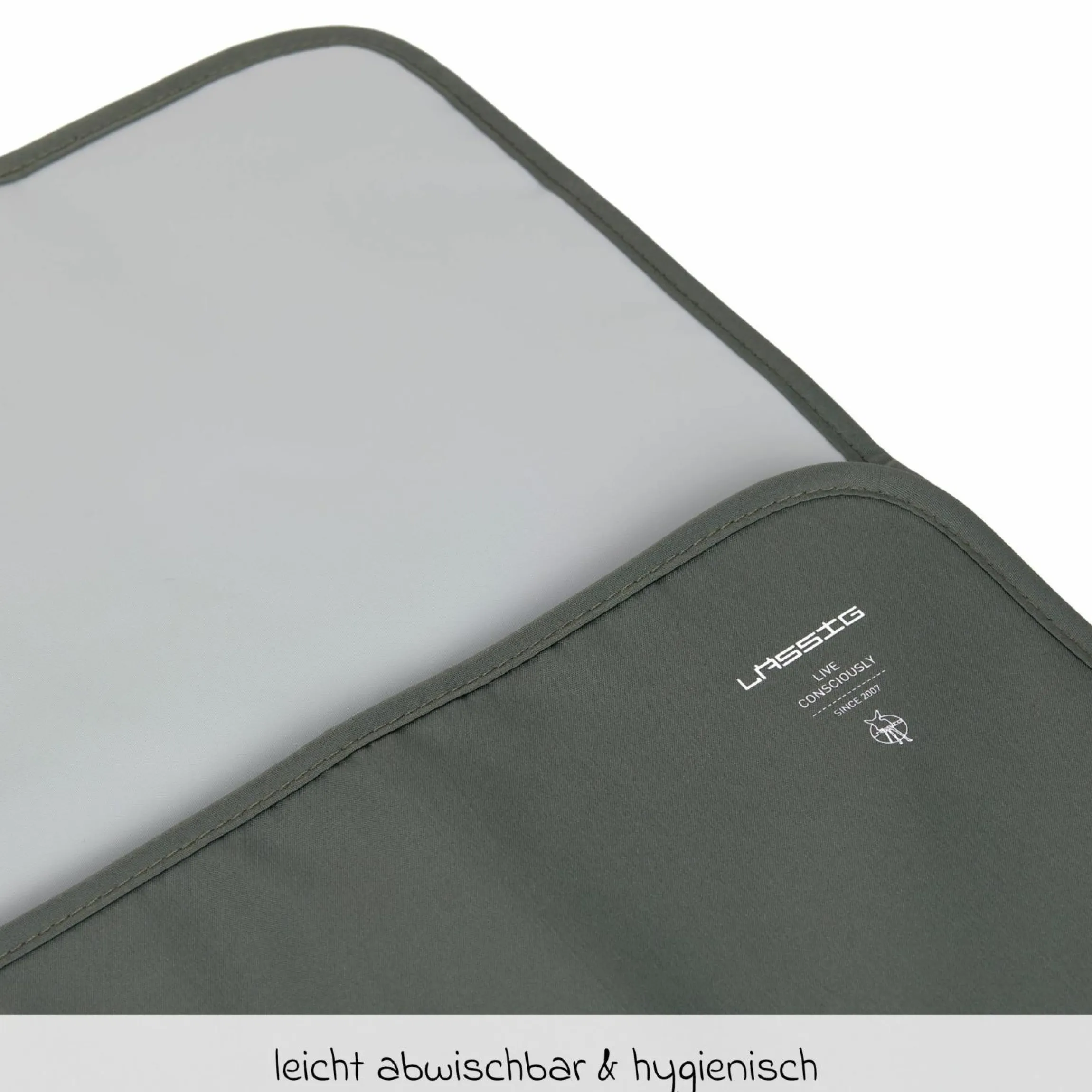 Wickel-Kit für Unterwegs Changing Pouch - Olive