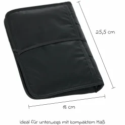 Wickel-Kit für Unterwegs Changing Pouch - Black