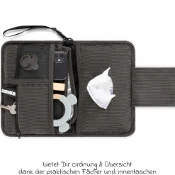 Wickelorganizer Multi inkl. Wickelunterlage - Almond - Kollektion 2025