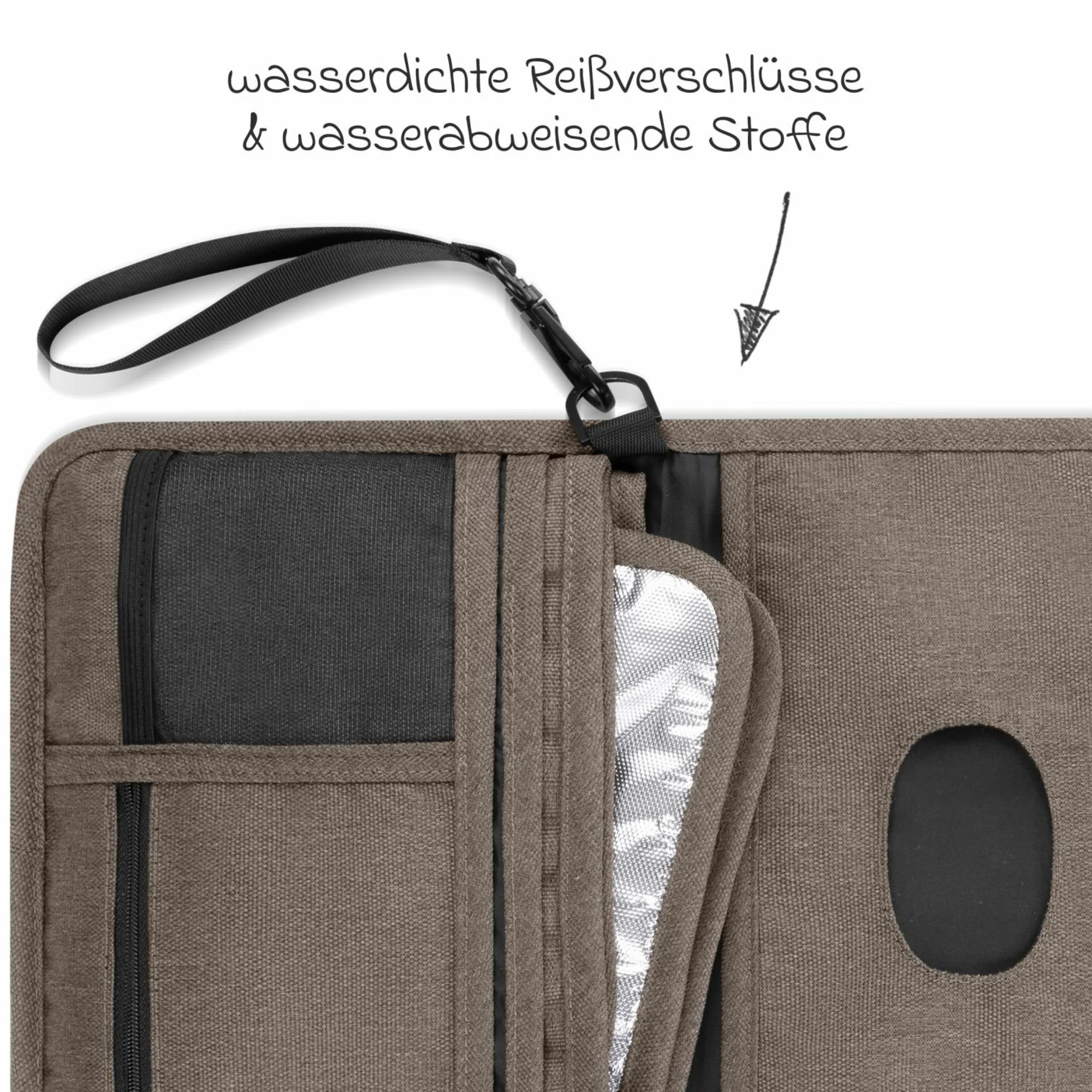 Wickelorganizer Multi inkl. Wickelunterlage - Pure - Nature - Kollektion 2025