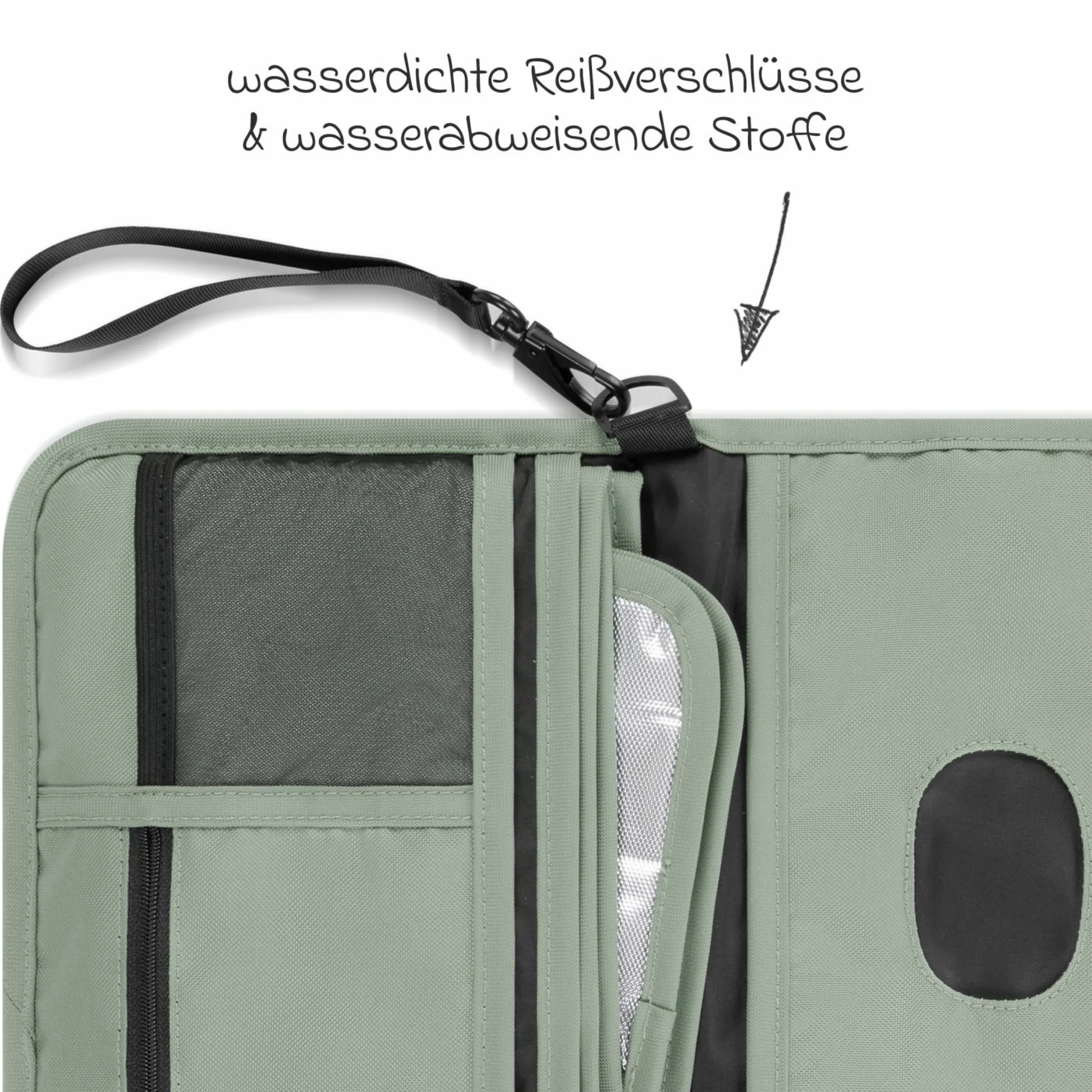 Wickelorganizer Multi inkl. Wickelunterlage - Pine - Kollektion 2025