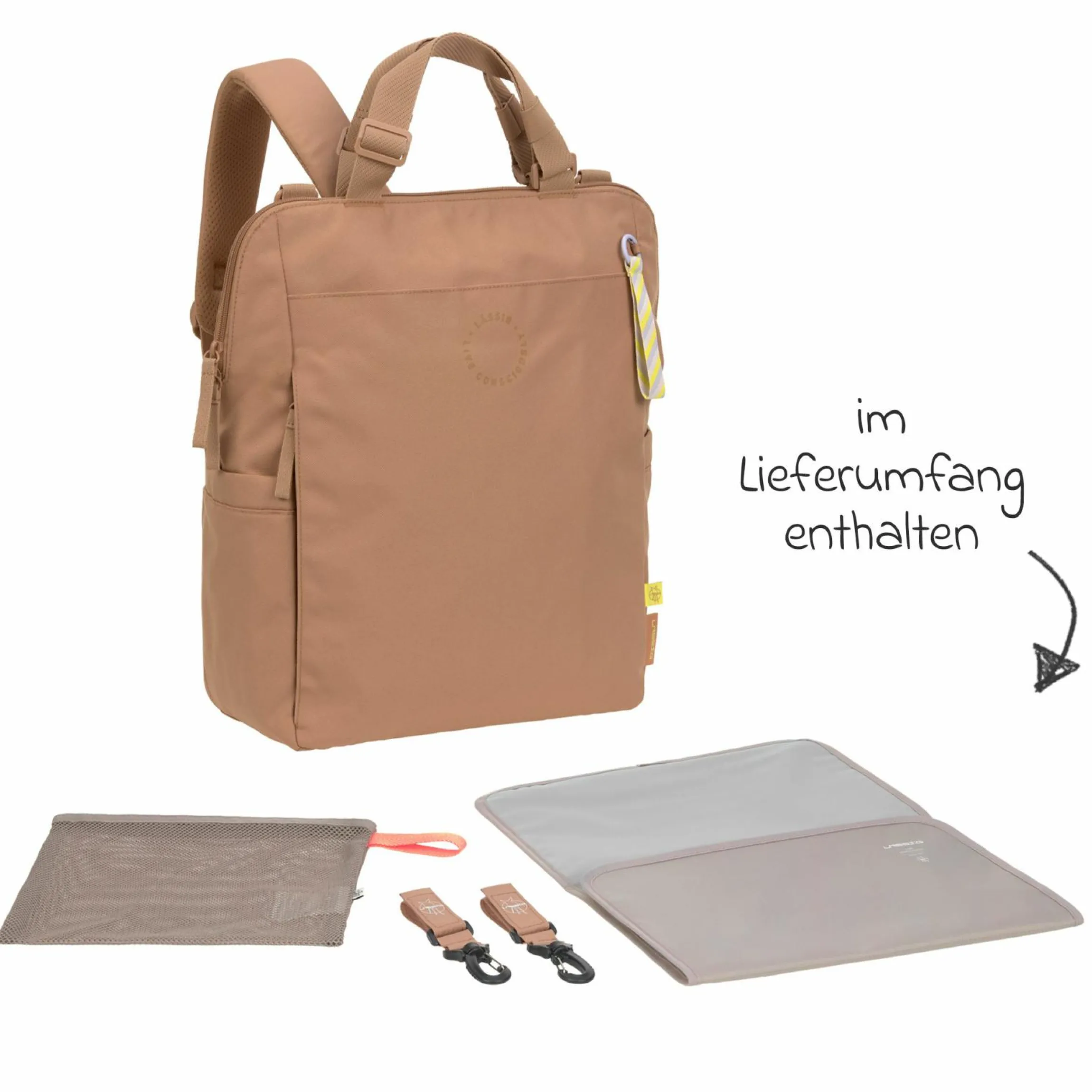 Wickelrucksack Conversion Backpack - Almond