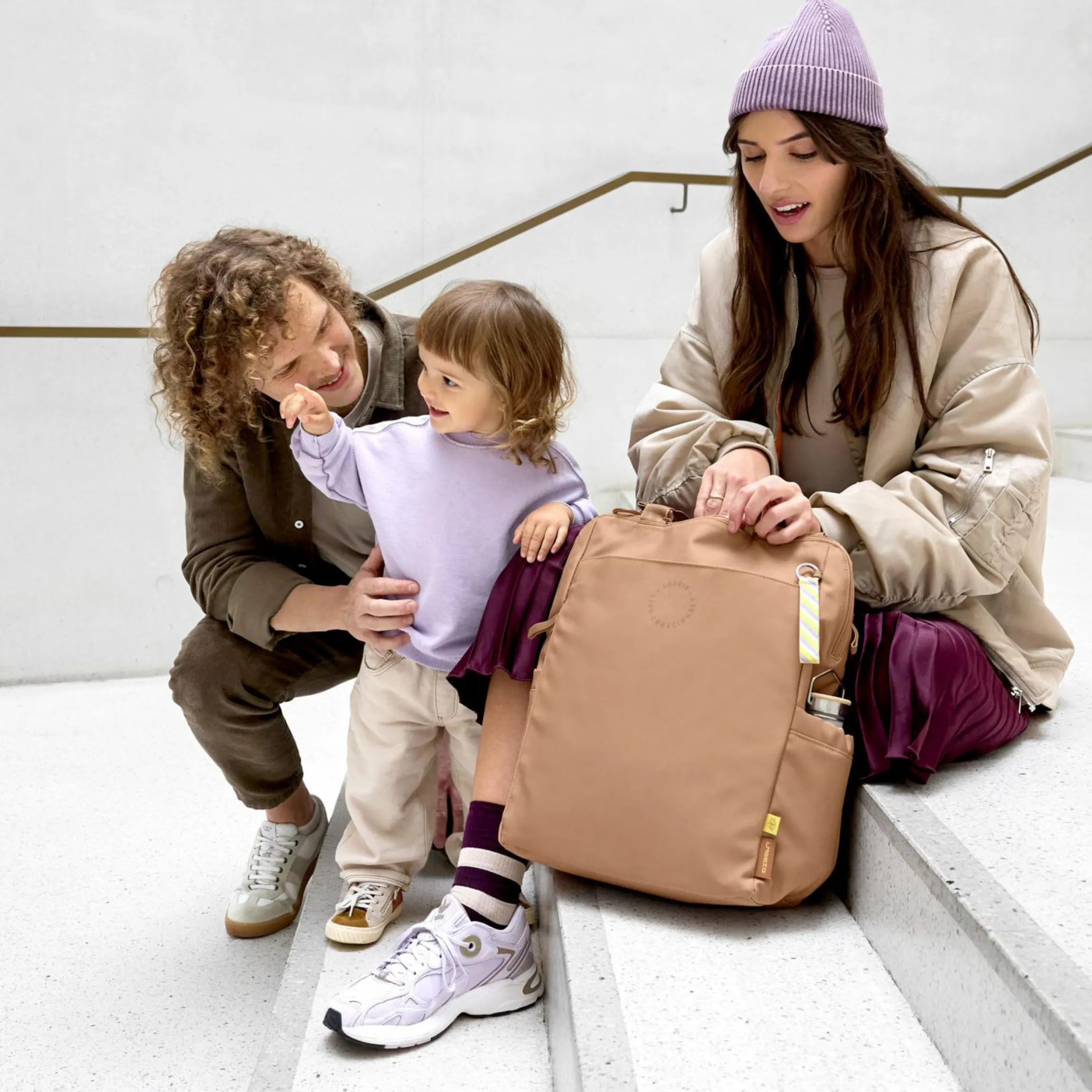 Wickelrucksack Conversion Backpack - Almond