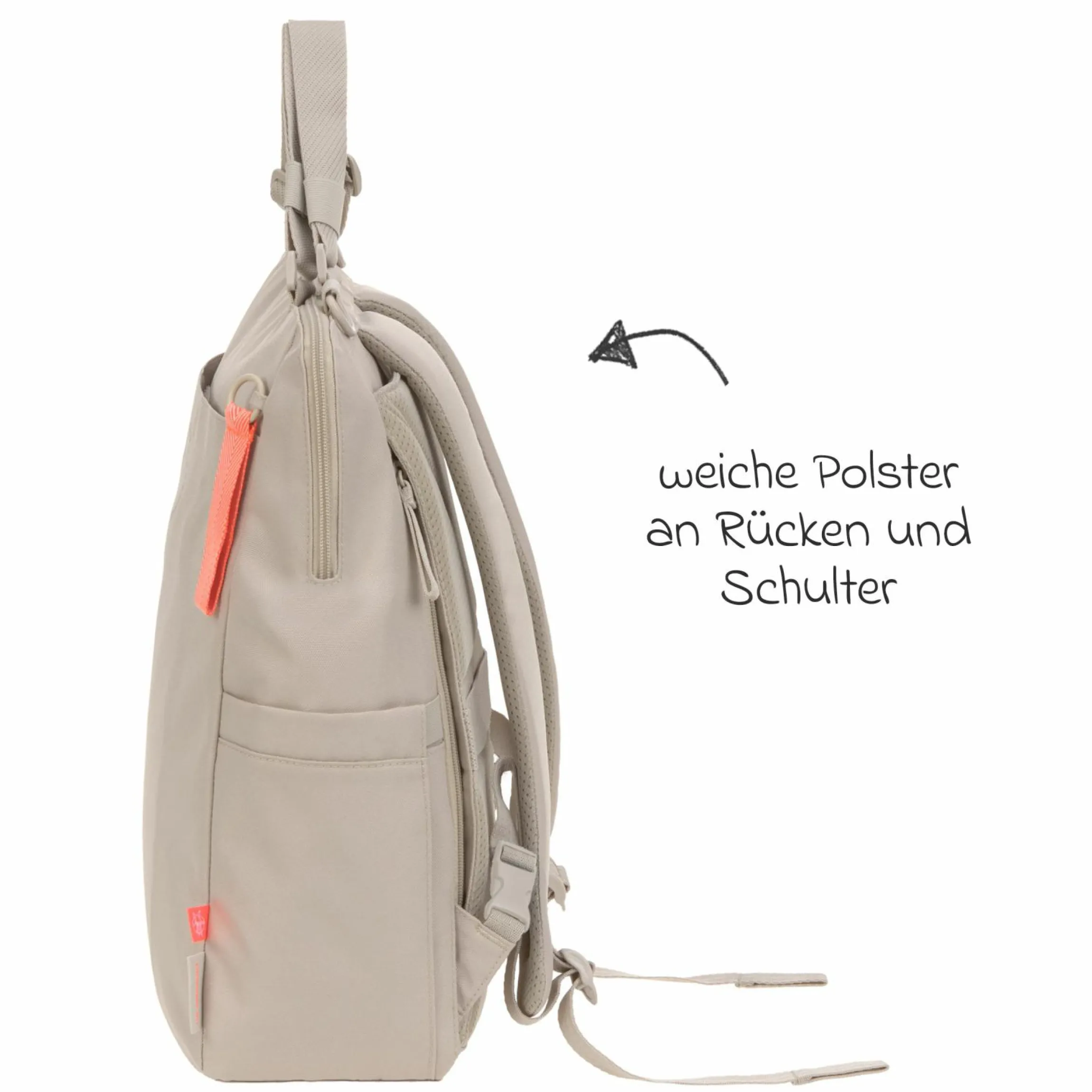 Wickelrucksack Conversion Backpack - Beige