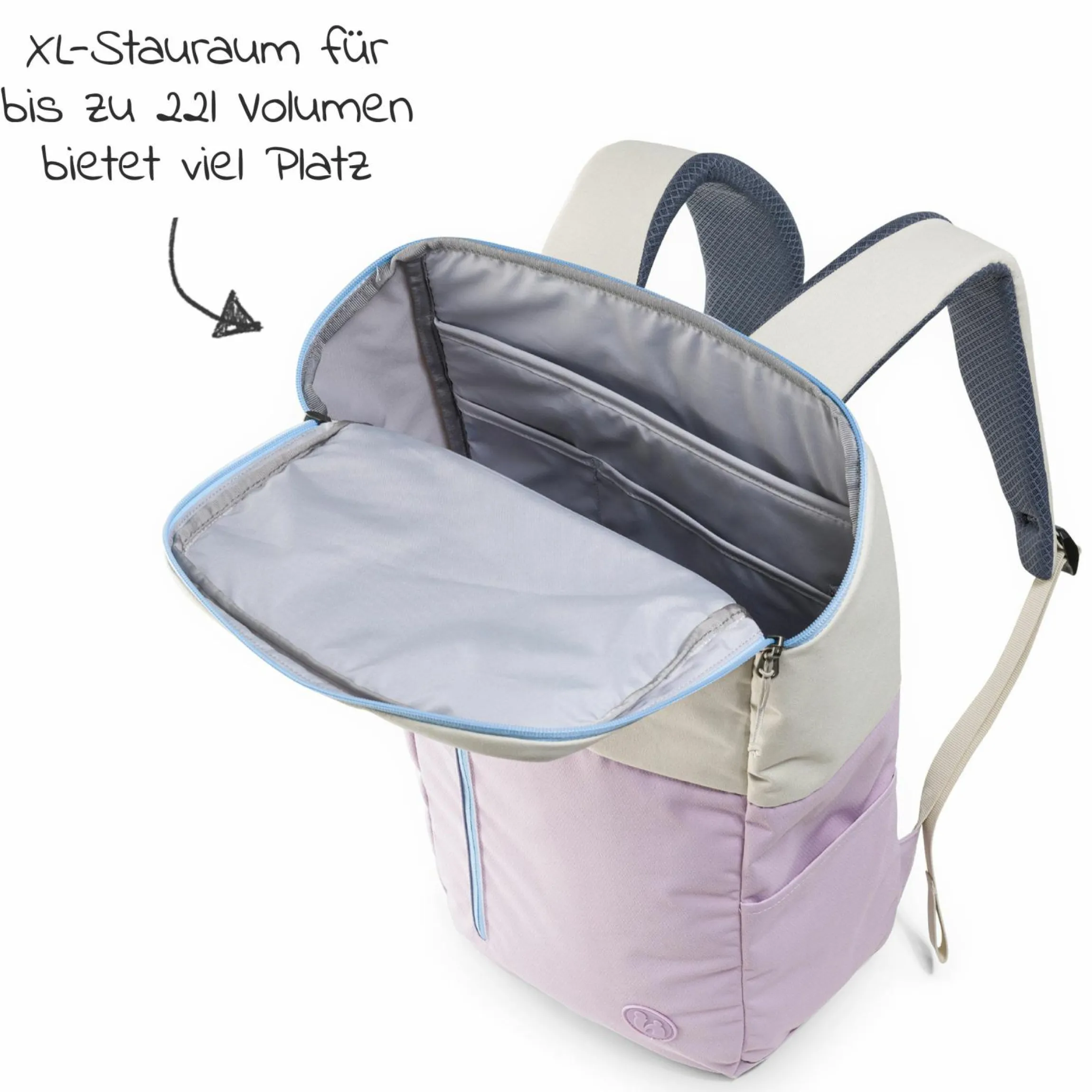 Wickelrucksack Deuter Pack N Walk - Beige / Lavender