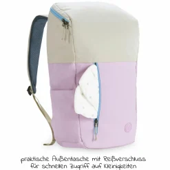 Wickelrucksack Deuter Pack N Walk - Beige / Lavender