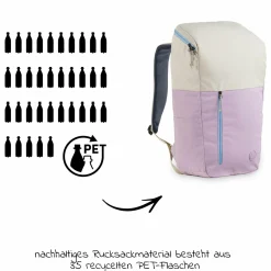 Wickelrucksack Deuter Pack N Walk - Beige / Lavender
