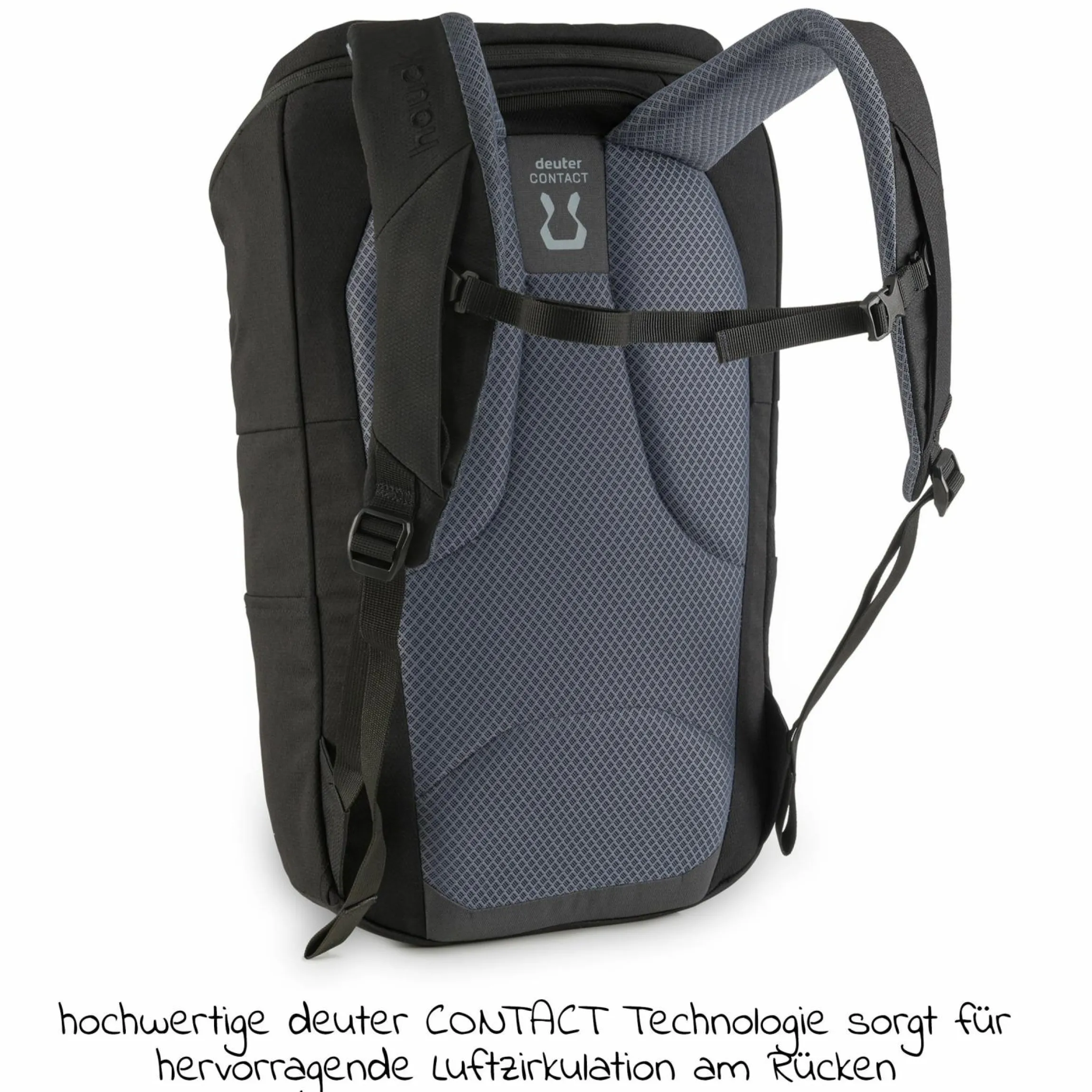 Wickelrucksack Deuter Pack N Walk - Black