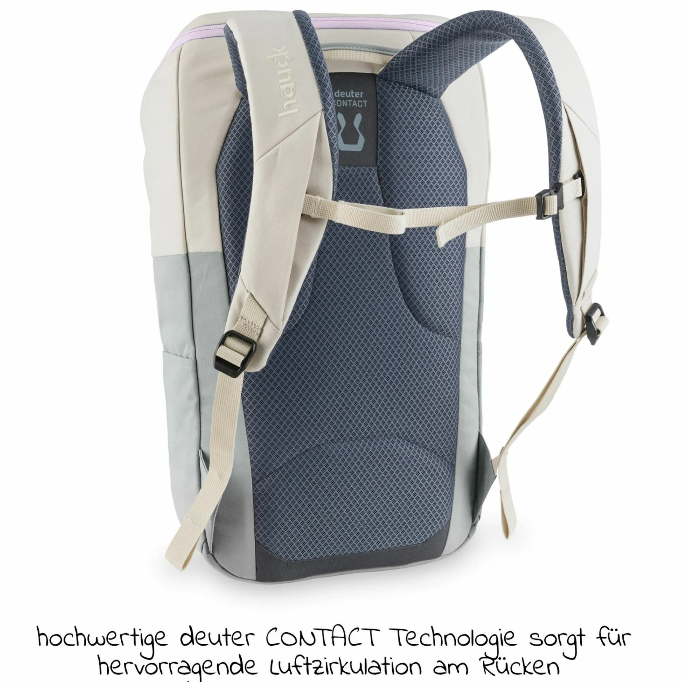 Wickelrucksack Deuter Pack N Walk - Beige / Sage