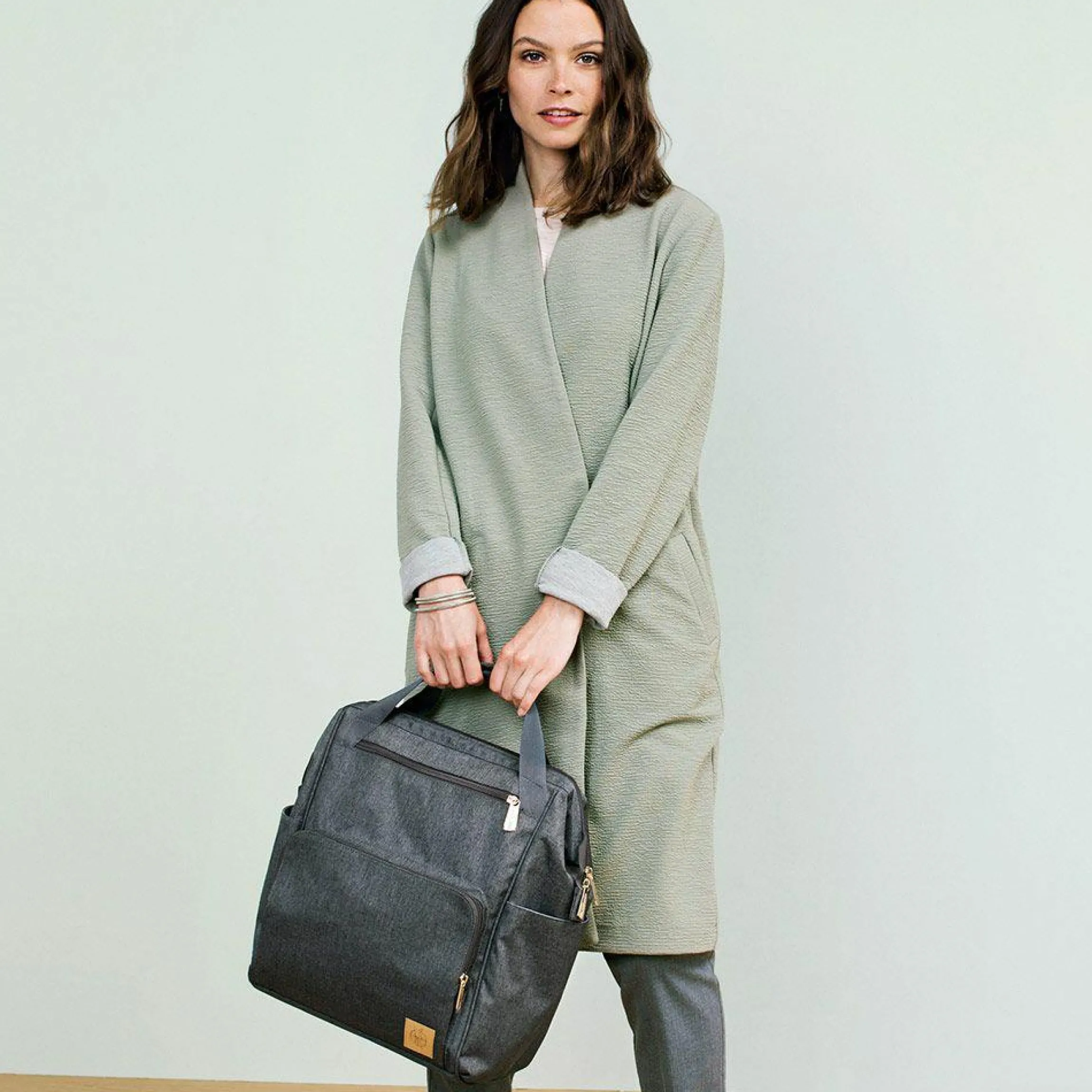 Wickelrucksack Glam Goldie Backpack - Anthracite