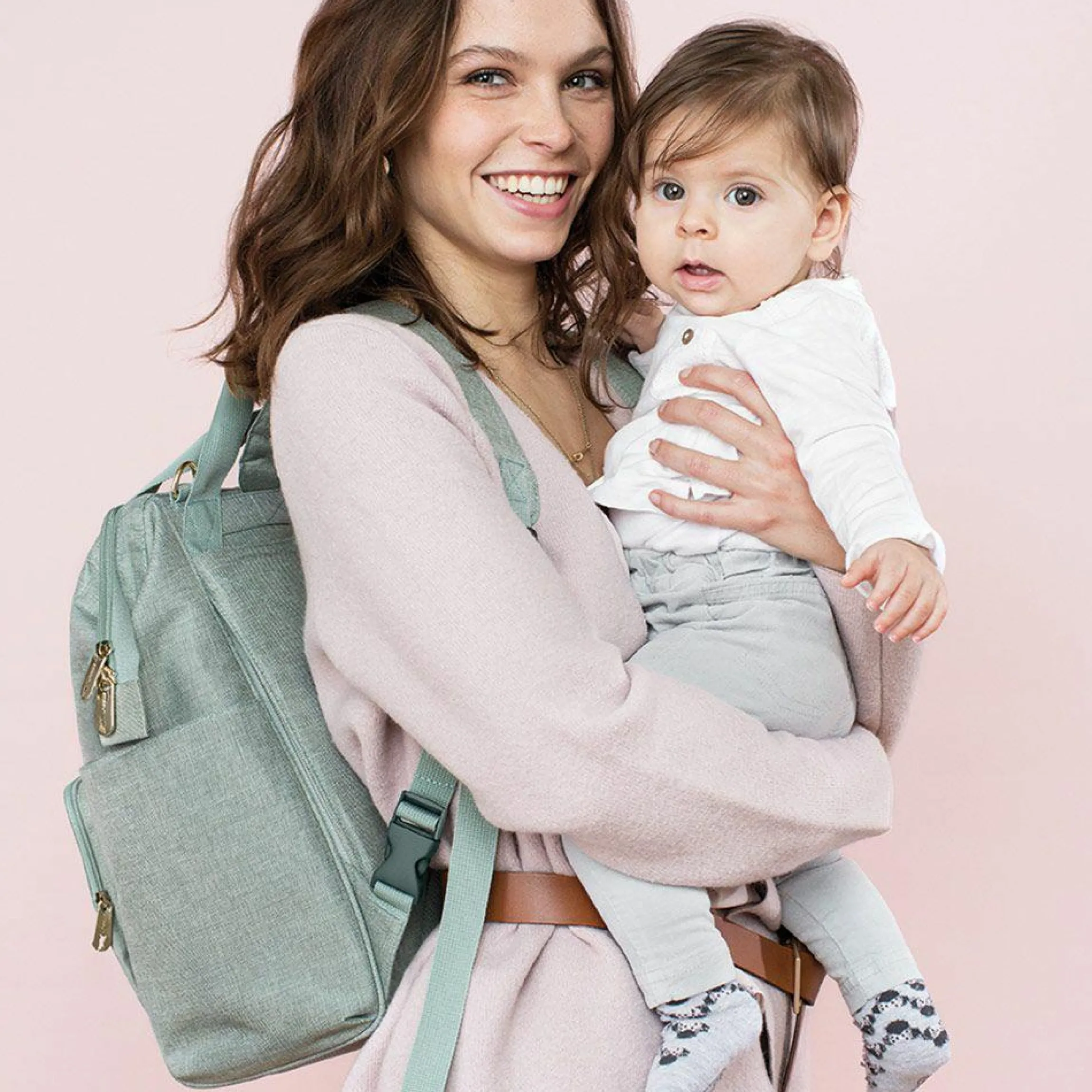 Wickelrucksack Glam Goldie Backpack - Mint