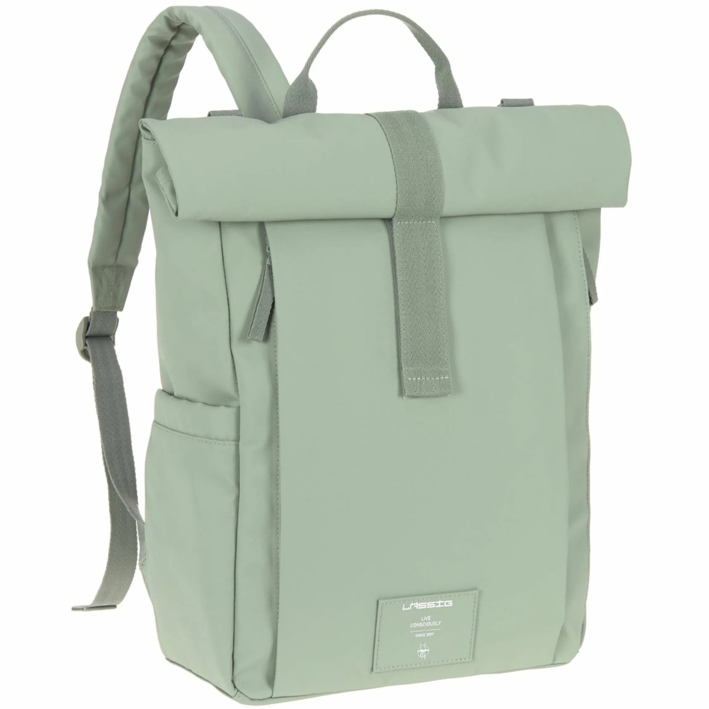 Wickelrucksack Green Label Rolltop Up Backpack - Silver Green