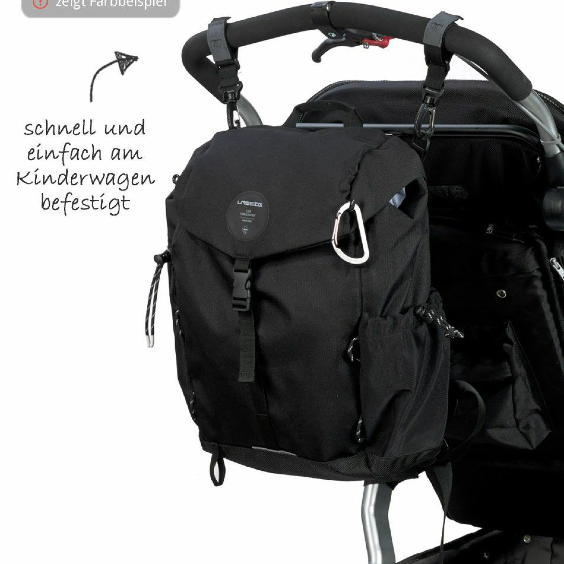 Wickelrucksack Green Label Outdoor Backpack - Grey