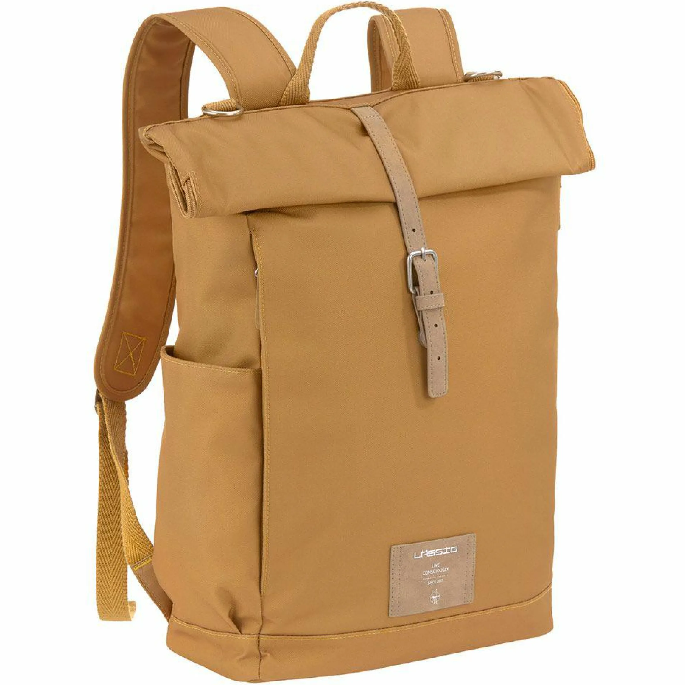 Wickelrucksack Green Label Rolltop Backpack - Curry