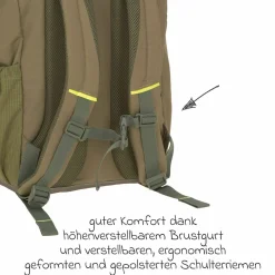 Wickelrucksack Green Label Outdoor Backpack + GRATIS Still-Schal - Olive