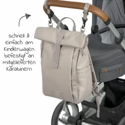 Wickelrucksack Green Label Rolltop Up Backpack - Taupe