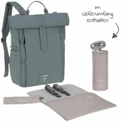 Wickelrucksack Green Label Rolltop Up Backpack - Anthracite