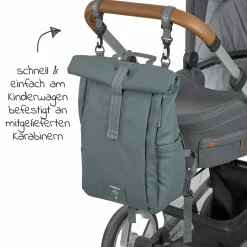 Wickelrucksack Green Label Rolltop Up Backpack - Anthracite