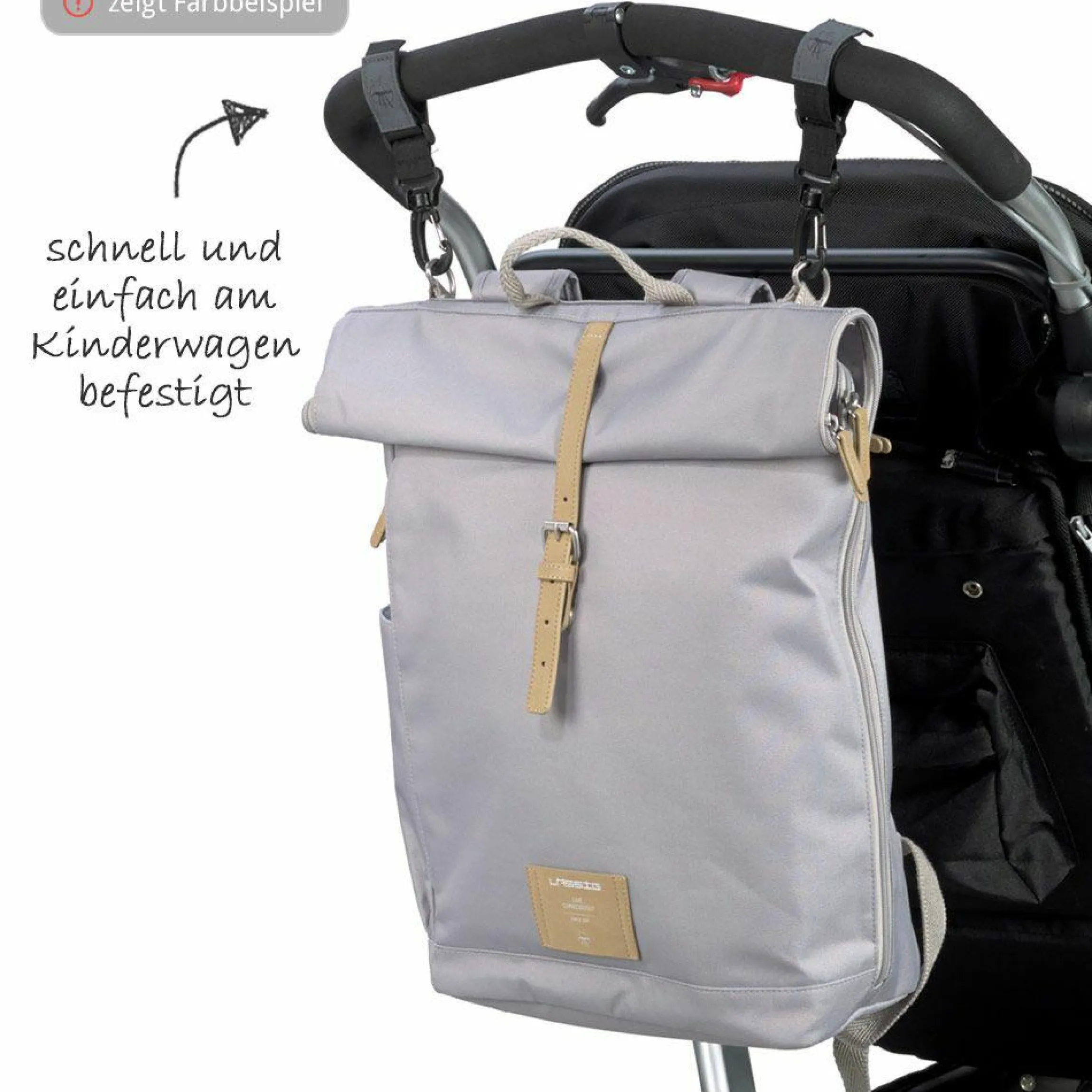 Wickelrucksack Green Label Rolltop Backpack - Anthracite