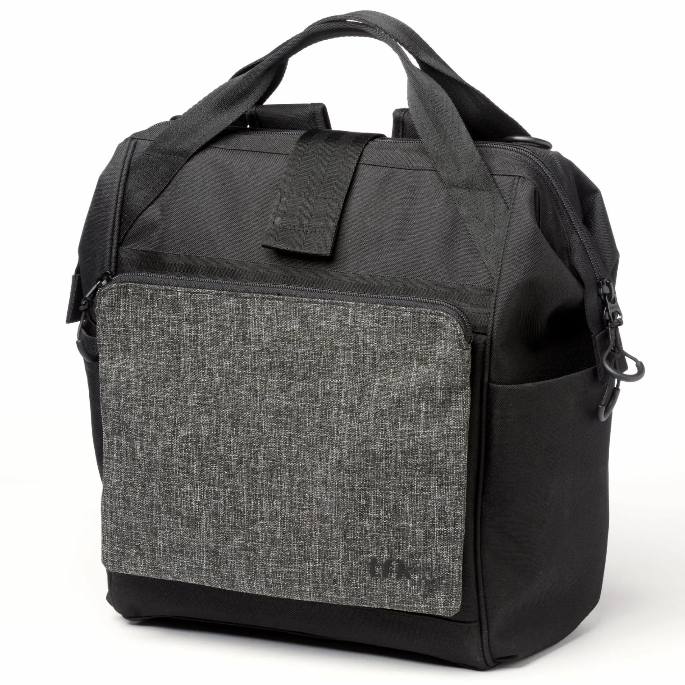 Wickelrucksack inkl. Befestigung, Wicklauflage, Flaschenhalter - Premium Anthrazit - Kollektion 2025